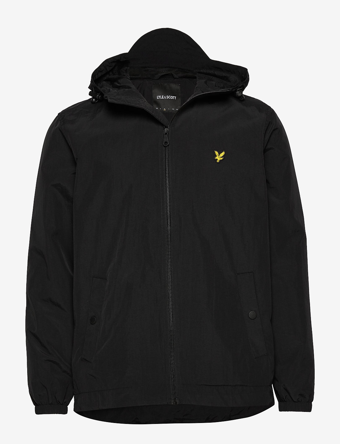 Lyle & Scott - Zip Through Hooded Jacket - herbstjacken - jet black - 1