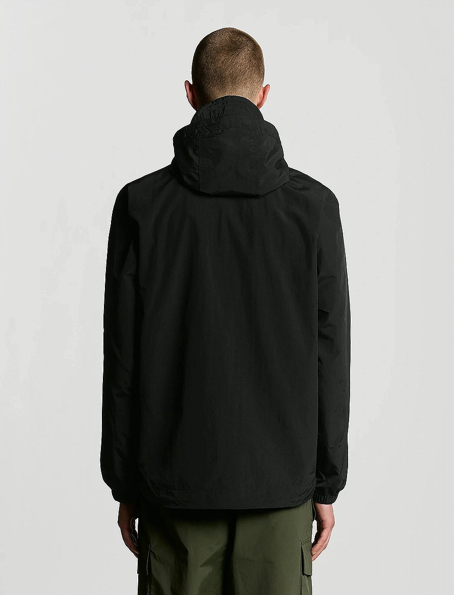 Lyle & Scott - Zip Through Hooded Jacket - frühlingsjacken - jet black - 3