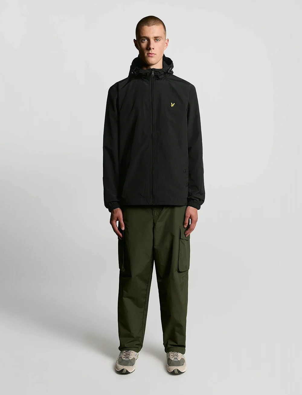 Lyle & Scott - Zip Through Hooded Jacket - herbstjacken - jet black - 4