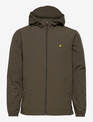 Lyle & Scott - Zip Through Hooded Jacket - spring jackets - olive - 0