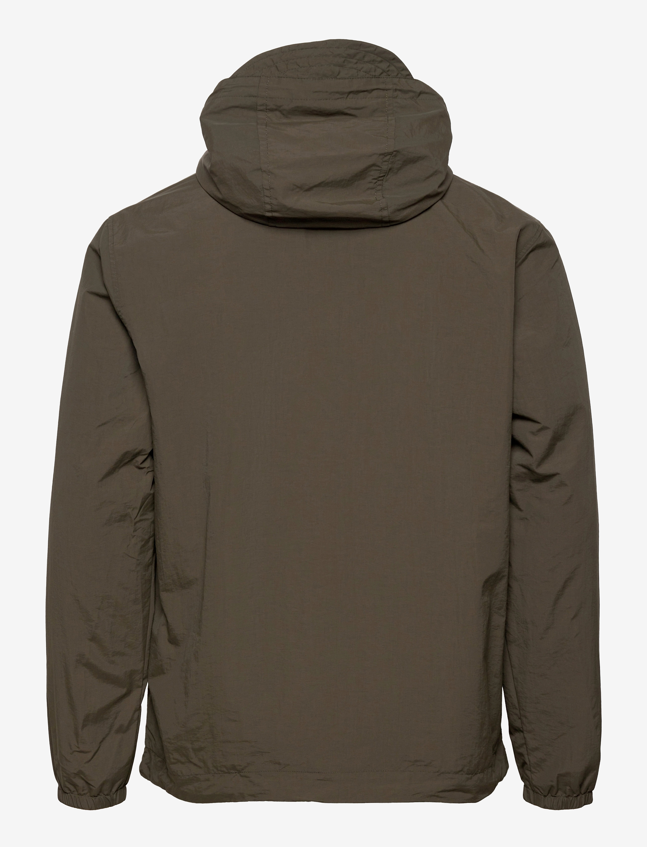 Lyle & Scott - Zip Through Hooded Jacket - forårsjakker - w485 olive - 2