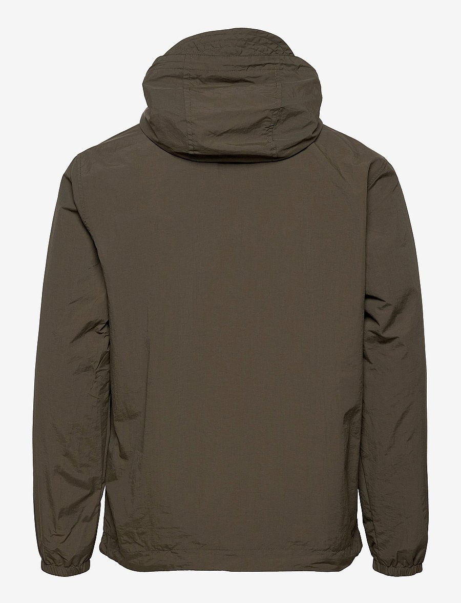 Lyle & Scott - Zip Through Hooded Jacket - forårsjakker - w485 olive - 2