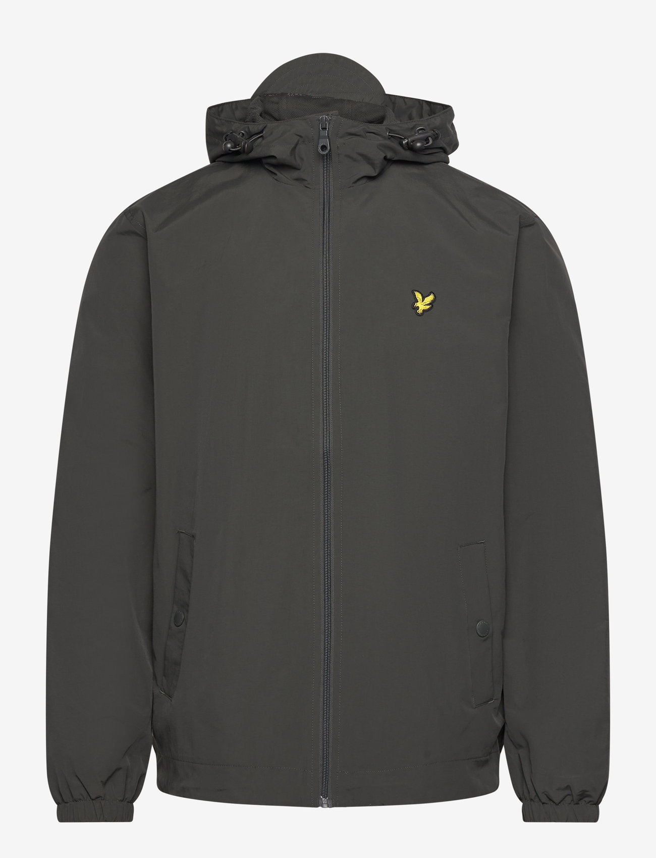 Lyle & Scott - Zip Through Hooded Jacket - fall jackets - w635 gunmetal - 1