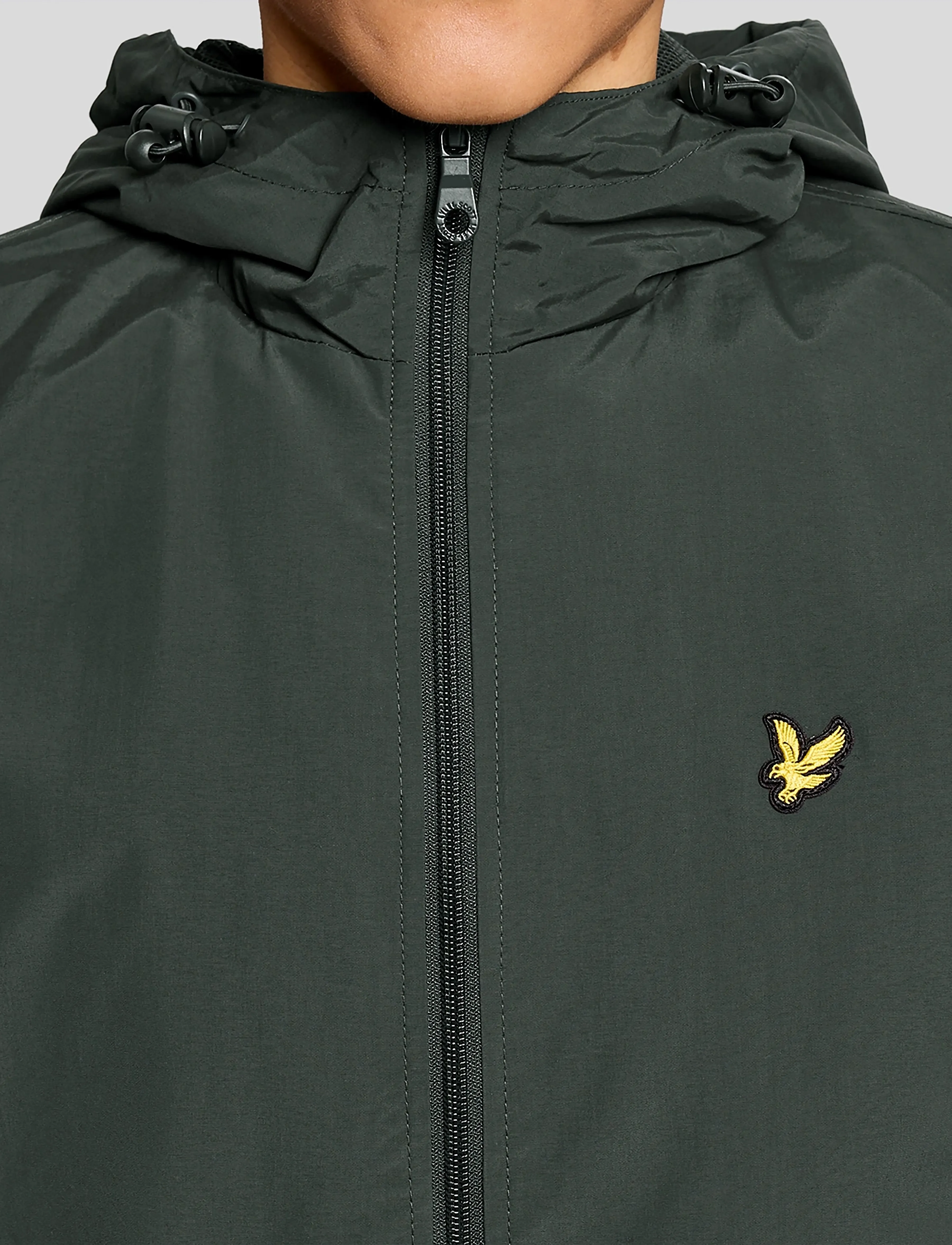 Lyle & Scott - Zip Through Hooded Jacket - kevadjoped - w635 gunmetal - 5