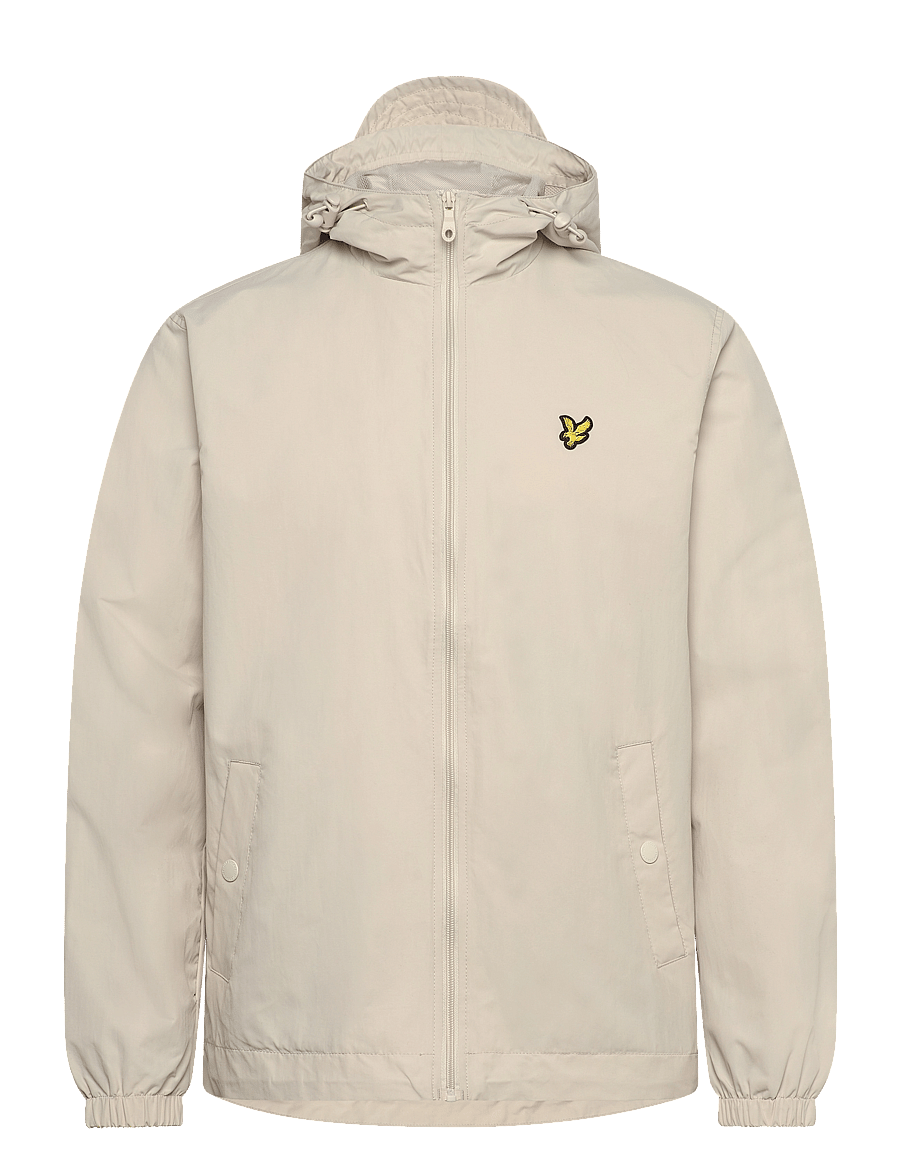 Lyle & Scott - Zip Through Hooded Jacket - efterårsjakker - w870 cove - 1