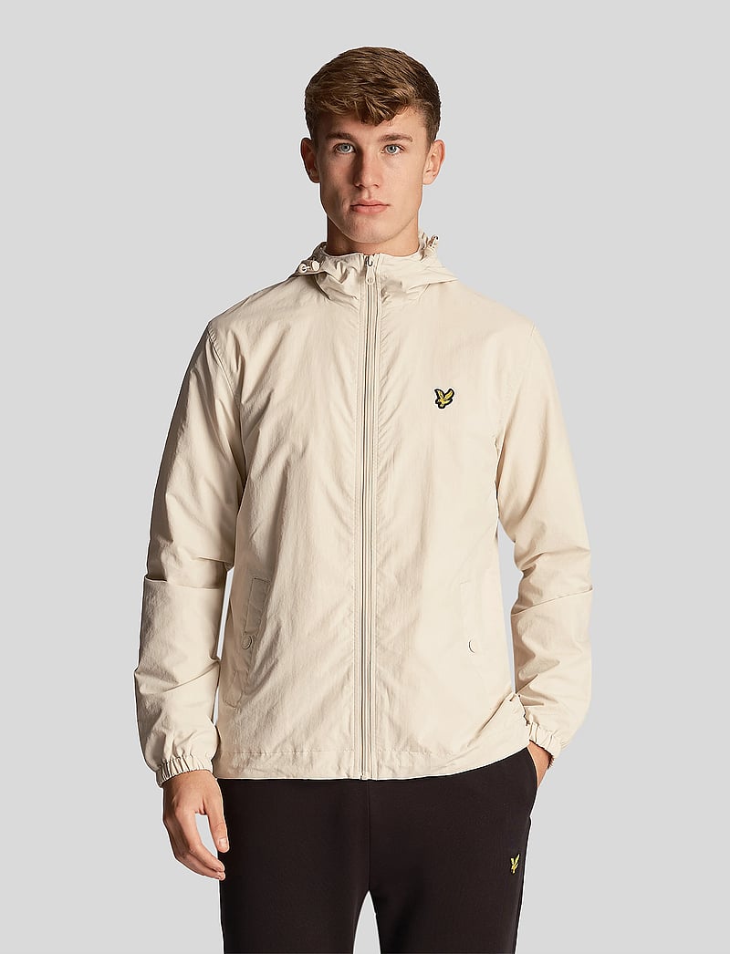 Lyle & Scott - Zip Through Hooded Jacket - frühlingsjacken - w870 cove - 0