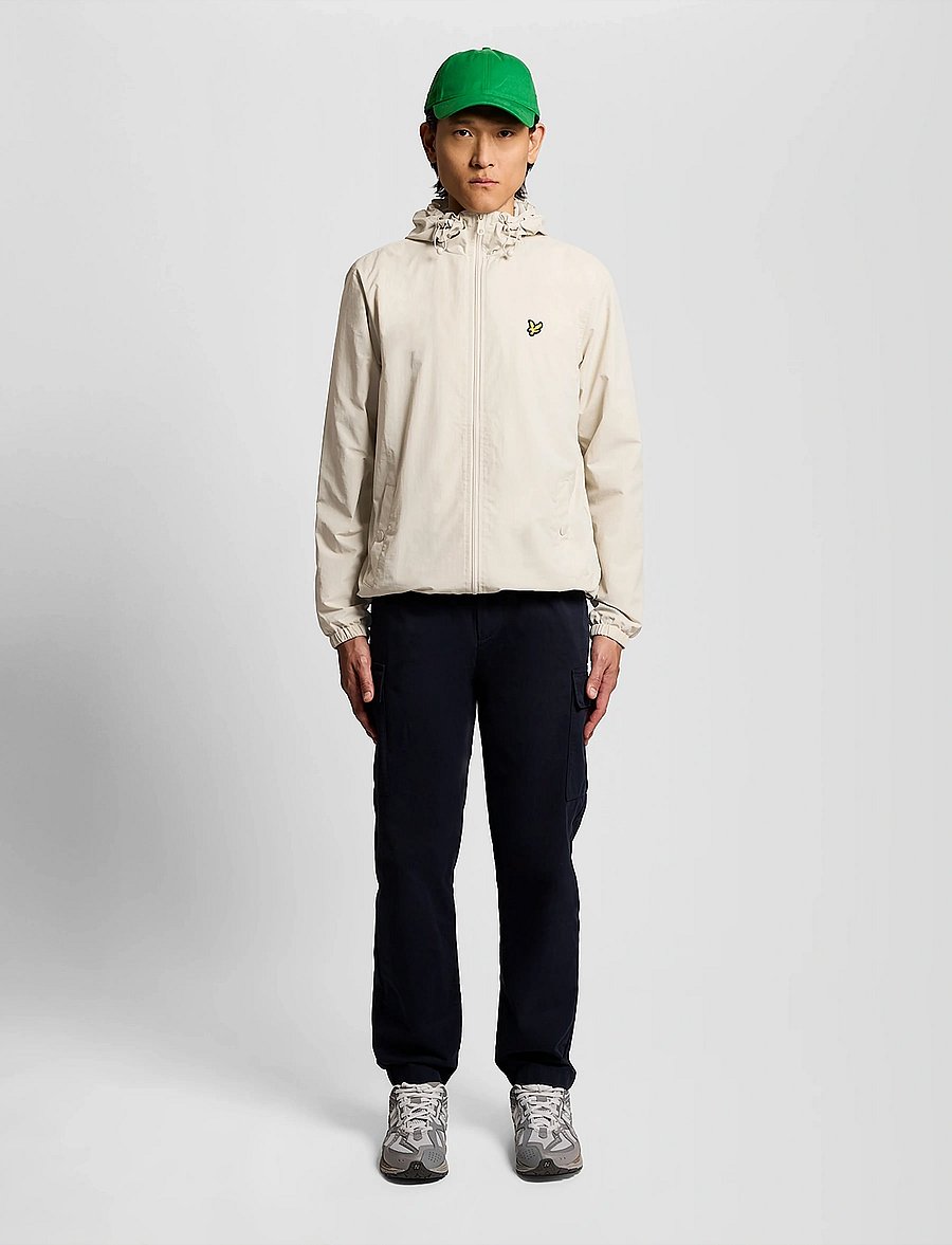Lyle & Scott - Zip Through Hooded Jacket - efterårsjakker - w870 cove - 4
