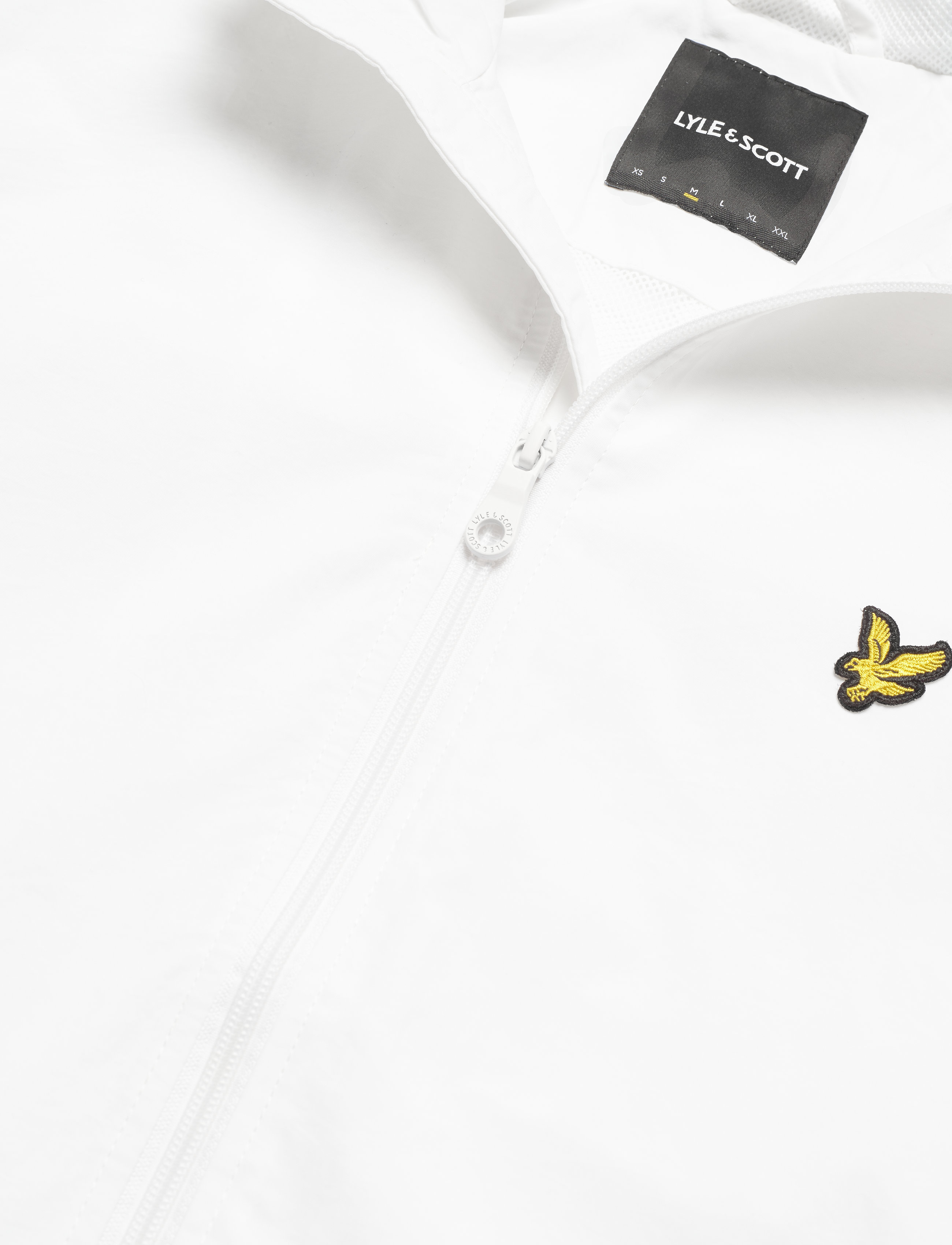 Lyle & Scott - Zip Through Hooded Jacket - forårsjakker - white - 2