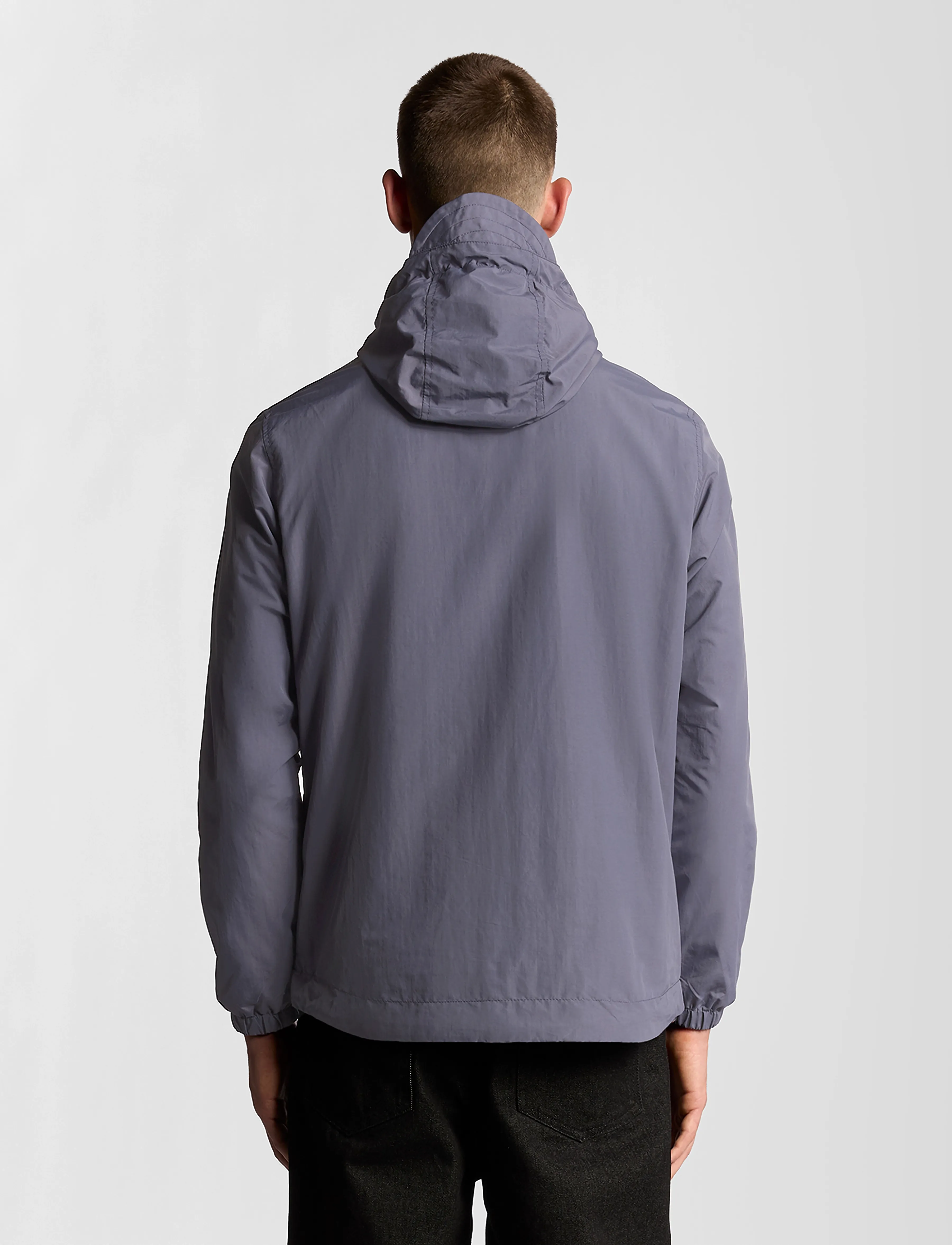 Lyle & Scott - Zip Through Hooded Jacket - vårjackor - x854 graystone - 3