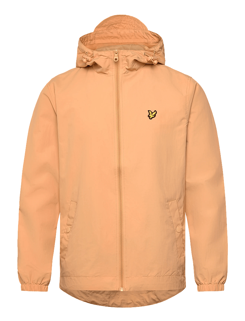Lyle & Scott - Zip Through Hooded Jacket - forårsjakker - y122 honeycomb - 1
