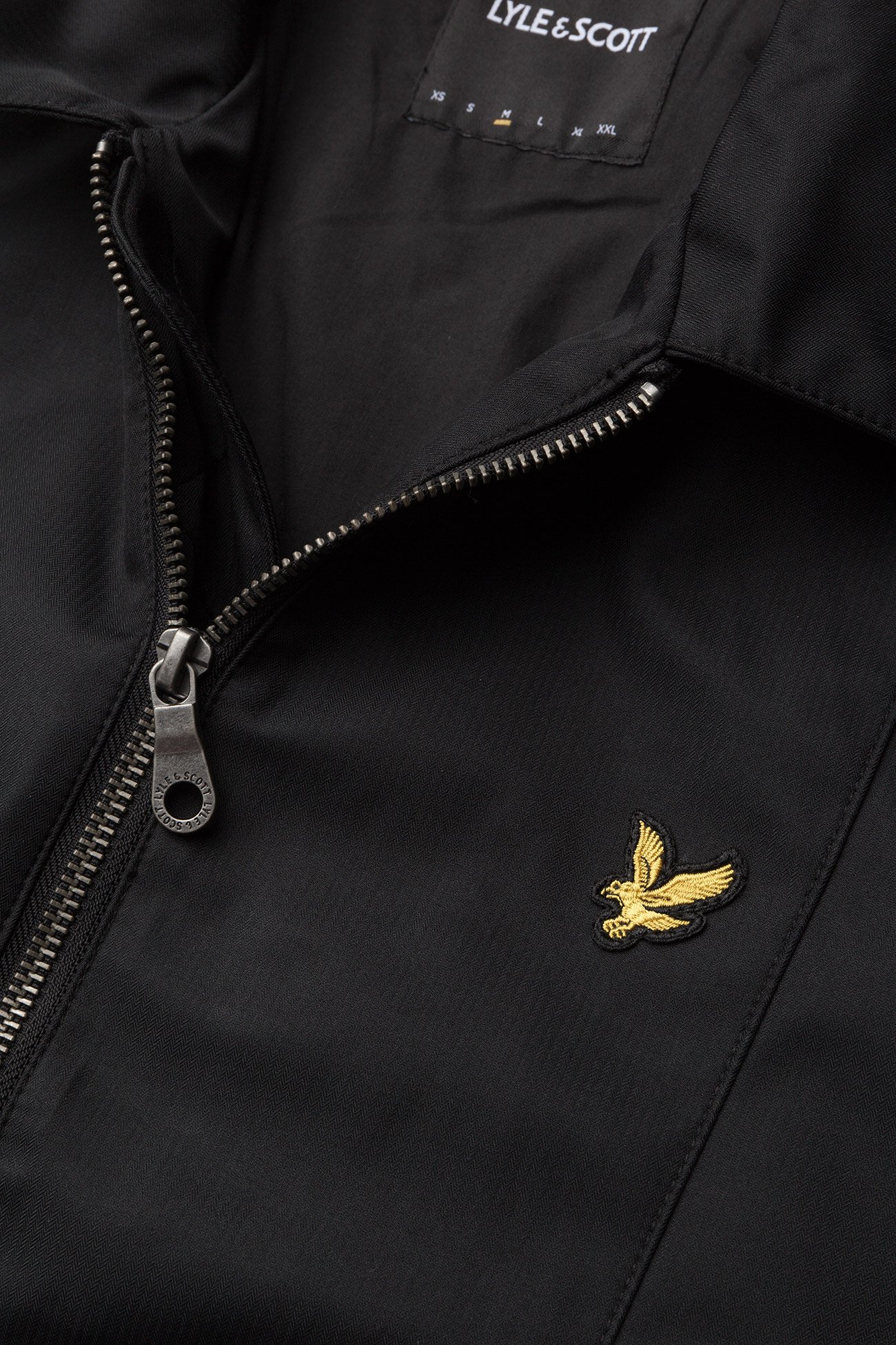 Lyle & Scott - Collared Bomber Jacket - true black - 2