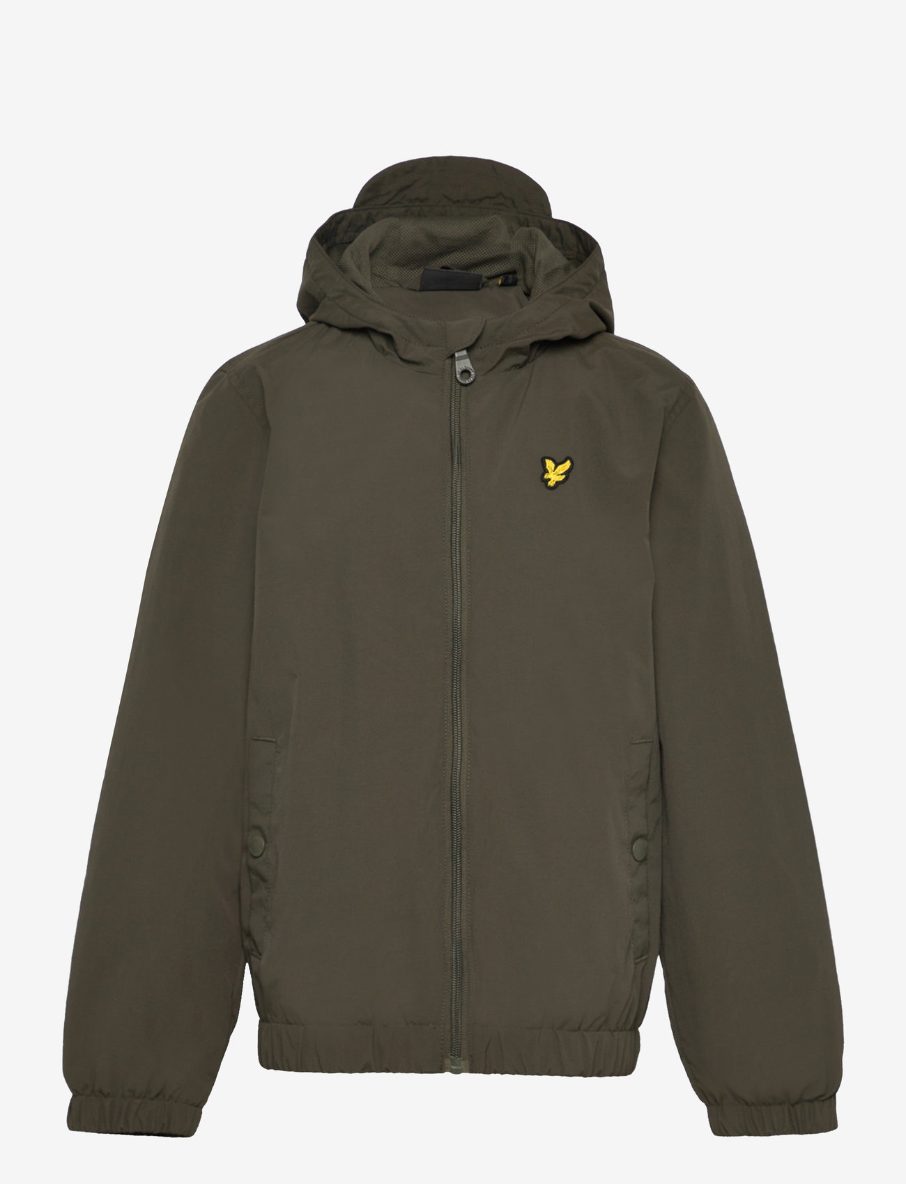Lyle & Scott - Zip Through Hooded Jacket - w485 olive - 0
