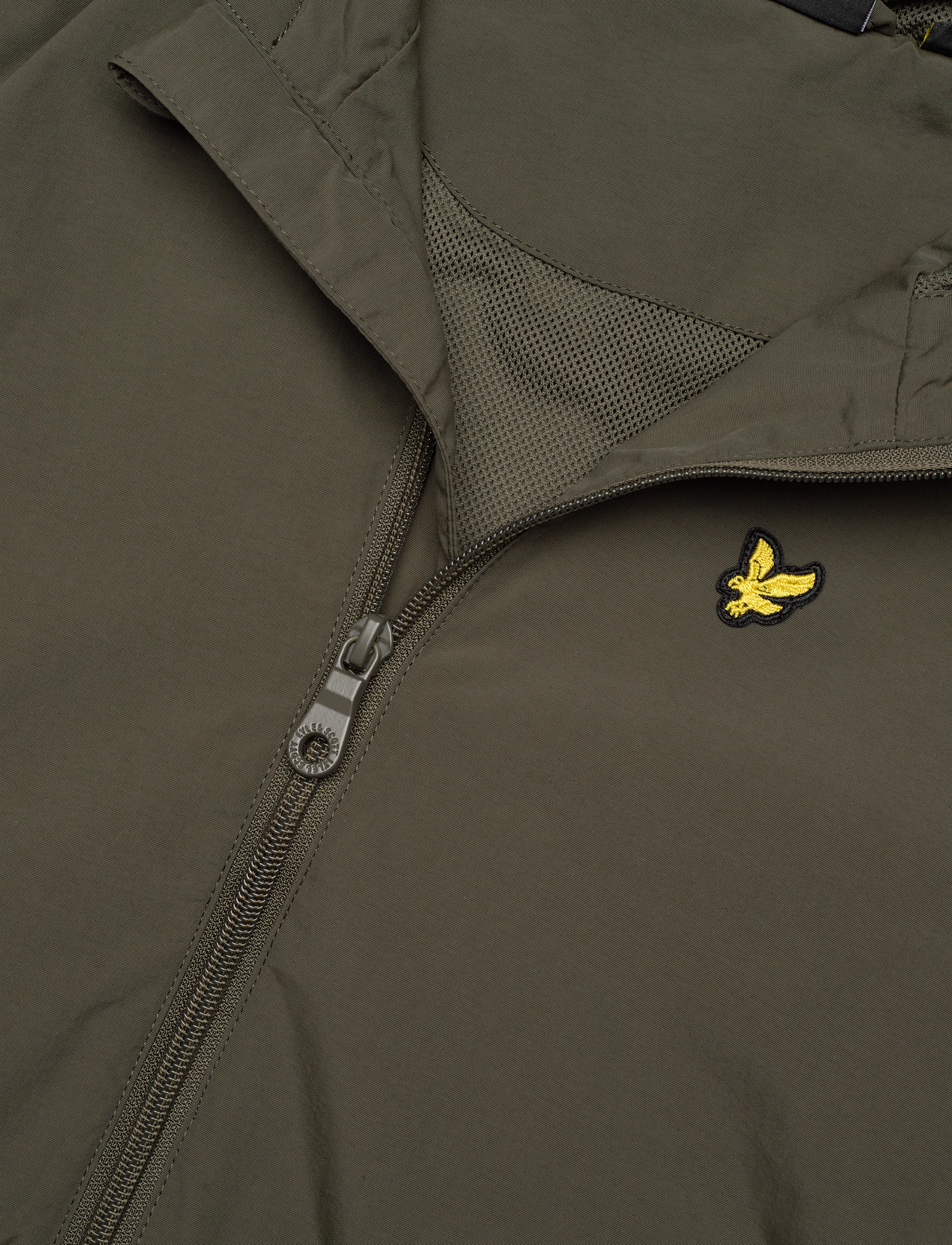Lyle & Scott - Zip Through Hooded Jacket - w485 olive - 2