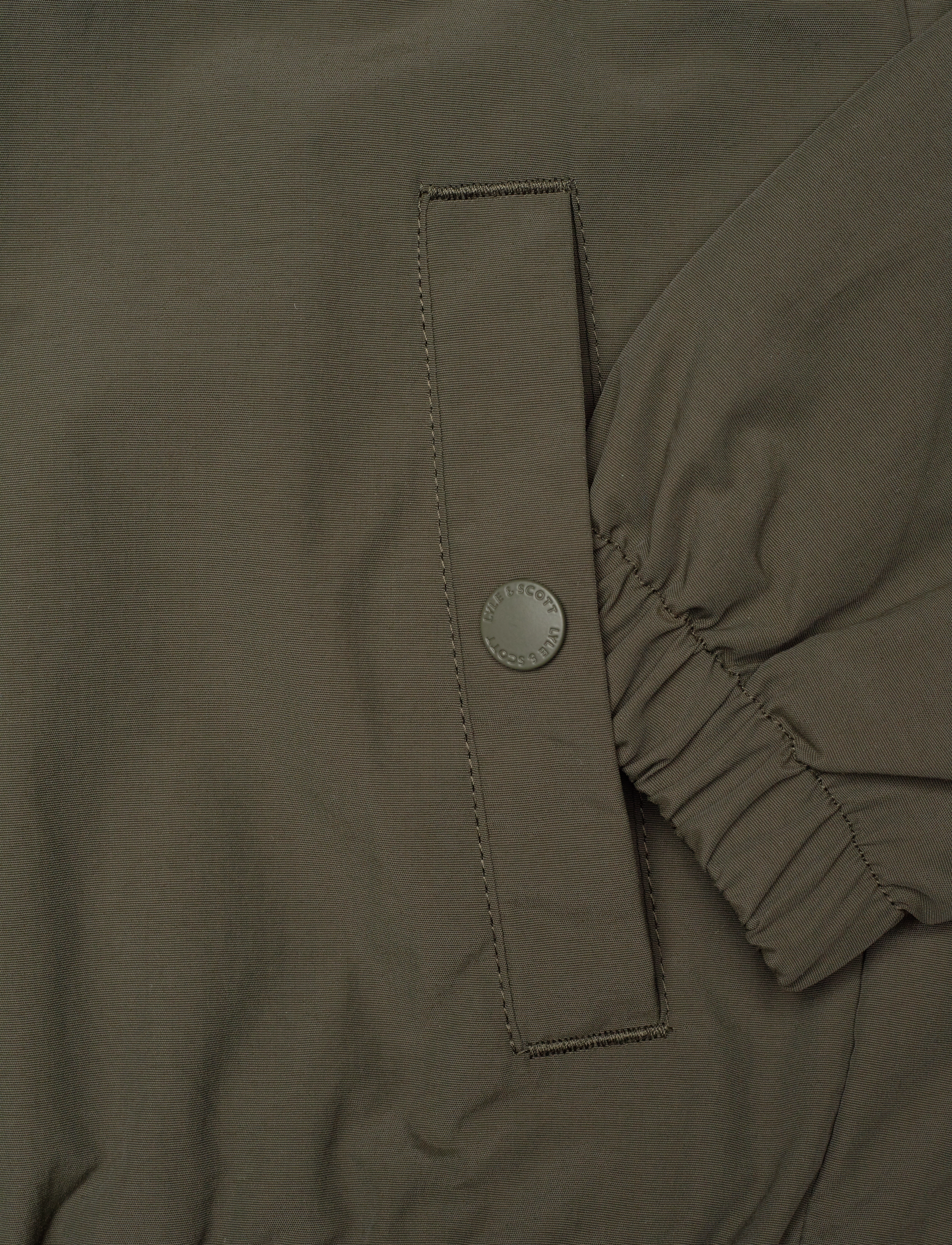 Lyle & Scott - Zip Through Hooded Jacket - w485 olive - 3