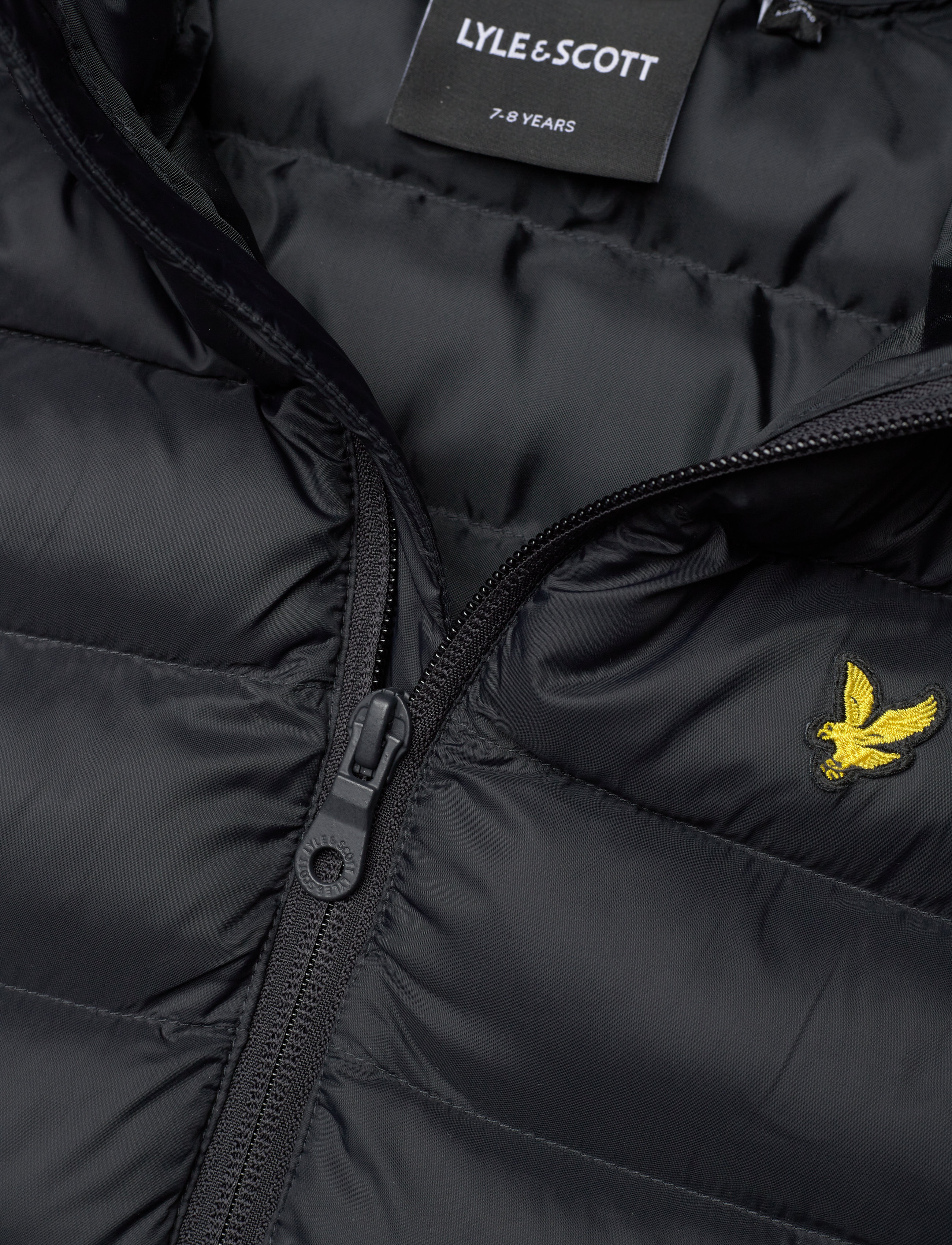 Lyle & Scott - Lightweight Puffer Jacket - puffer & padded - jet black - 1