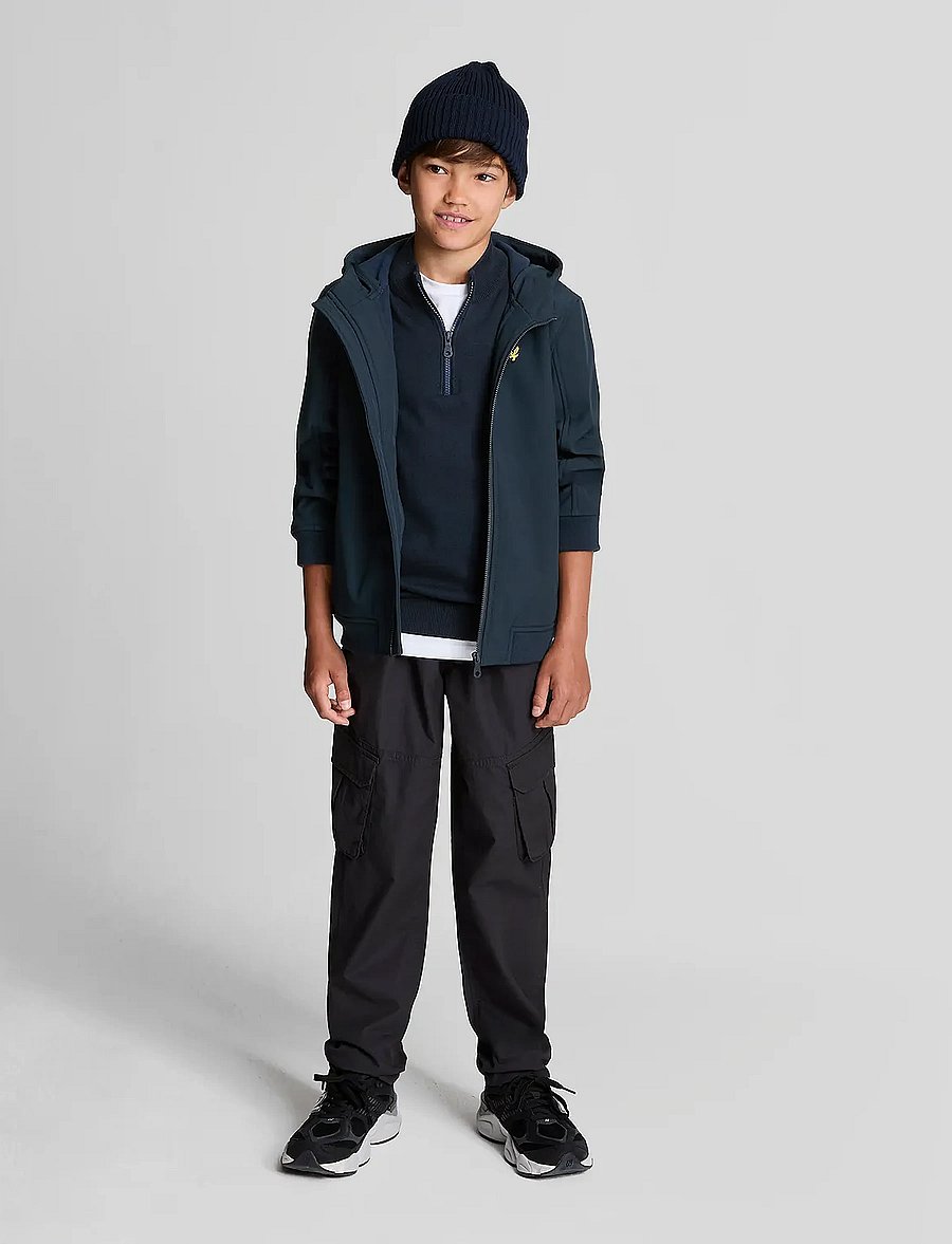 Lyle & Scott - SoftShell Hooded Jacket - dark navy - 4
