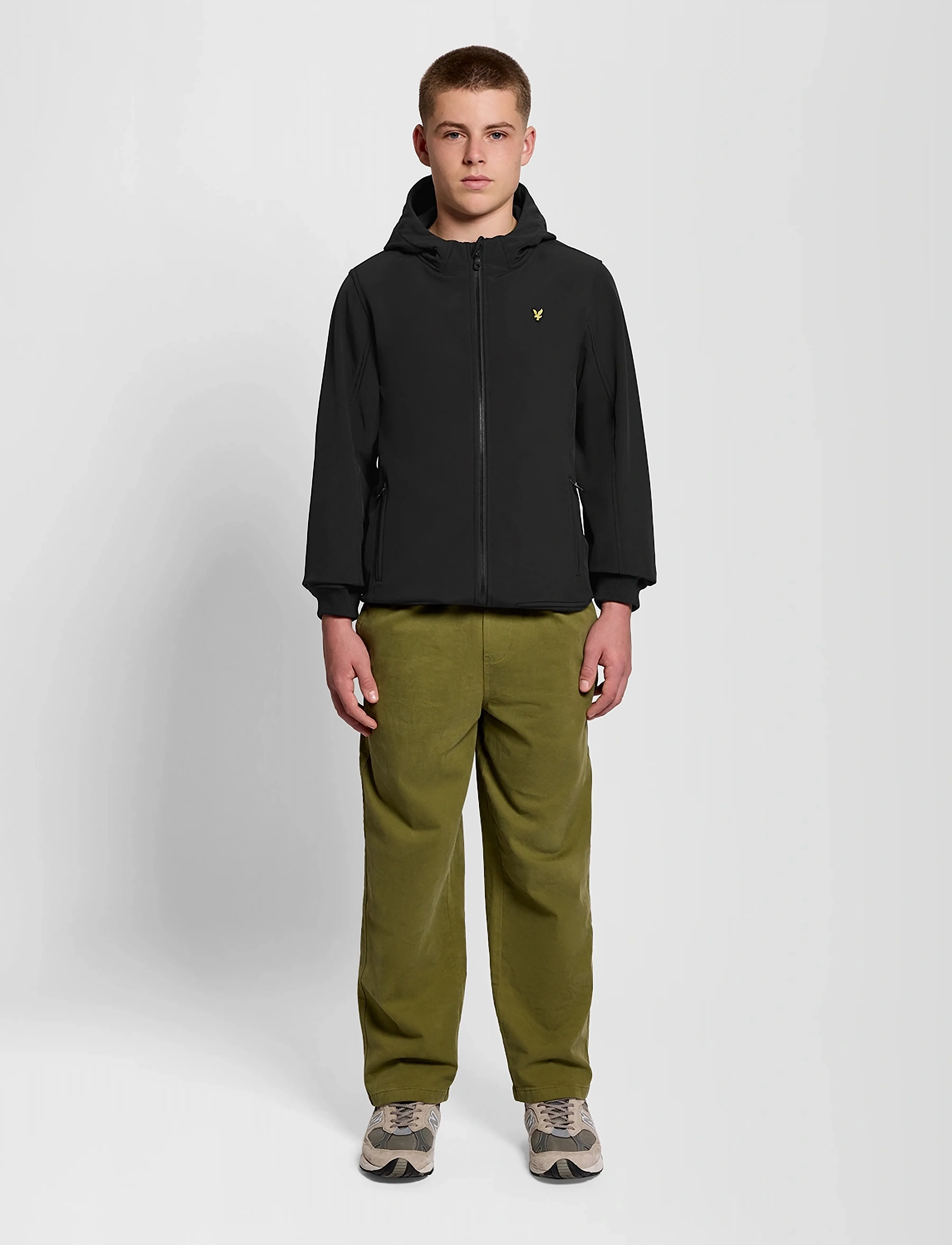 Lyle & Scott - SoftShell Hooded Jacket - jet black - 4
