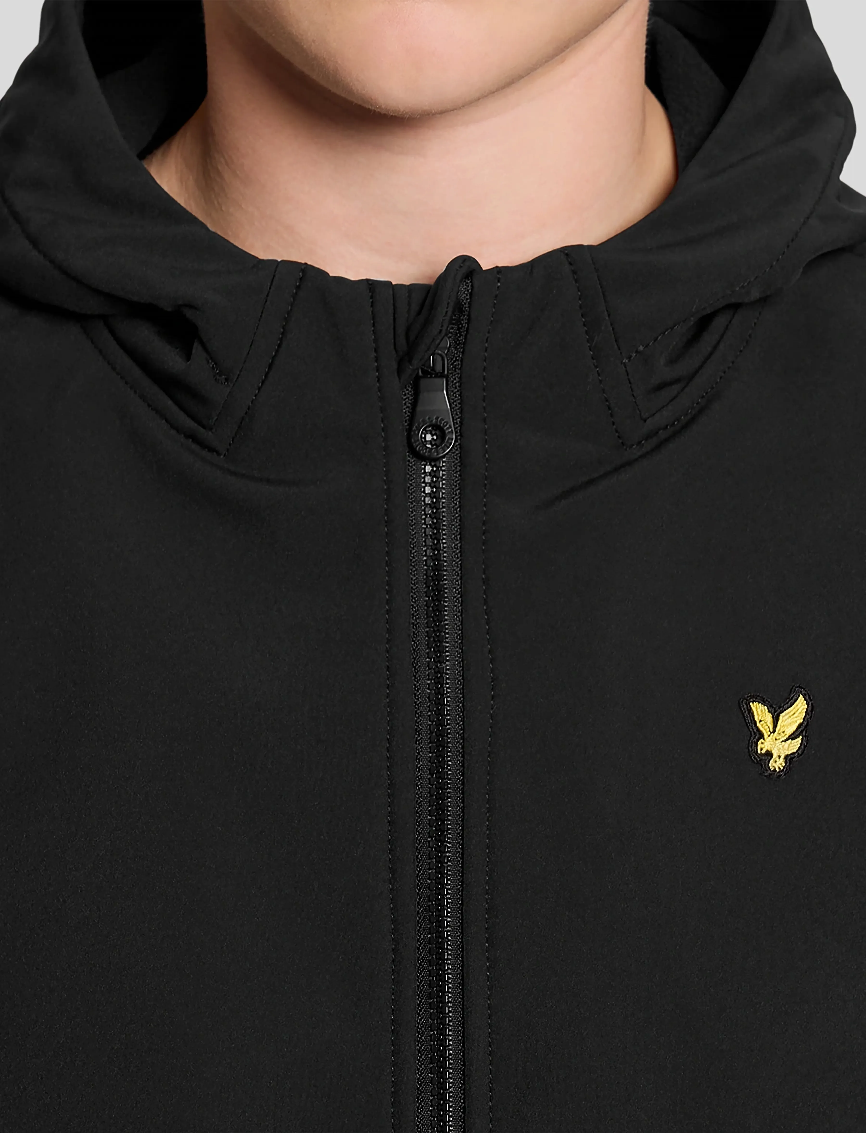 Lyle & Scott - SoftShell Hooded Jacket - jet black - 5