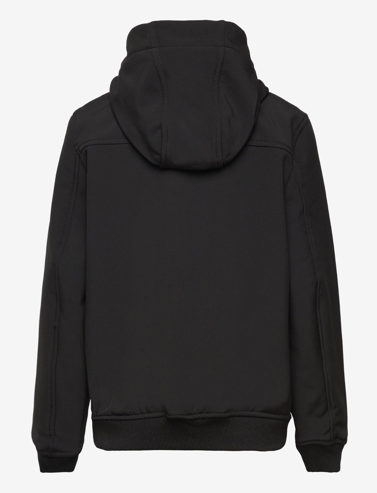 Lyle & Scott - SoftShell Hooded Jacket - kapuutsiga dressipluusid - z865 jet black - 2