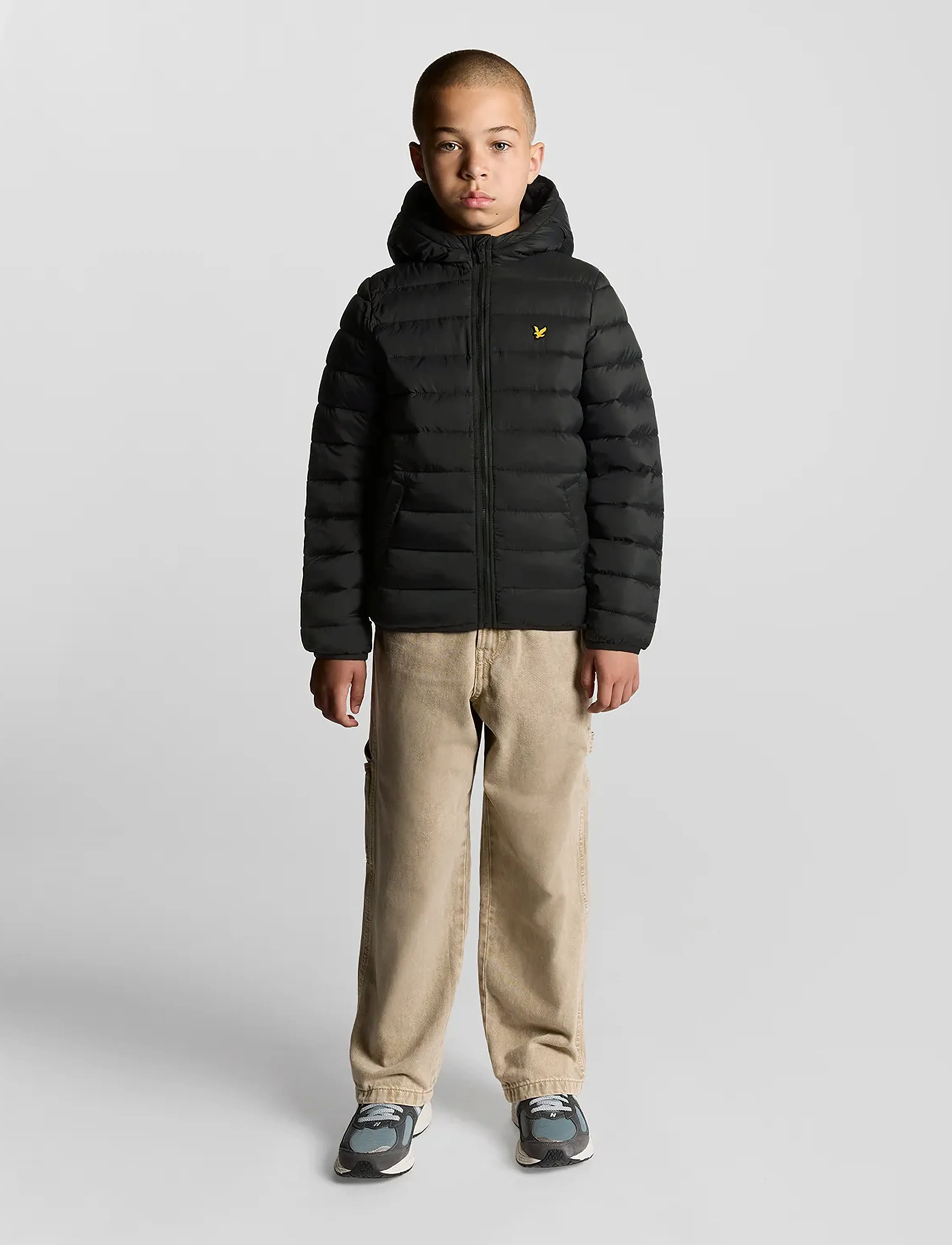 Lyle & Scott - Sports Wadded Pac a Mac - jet black - 4