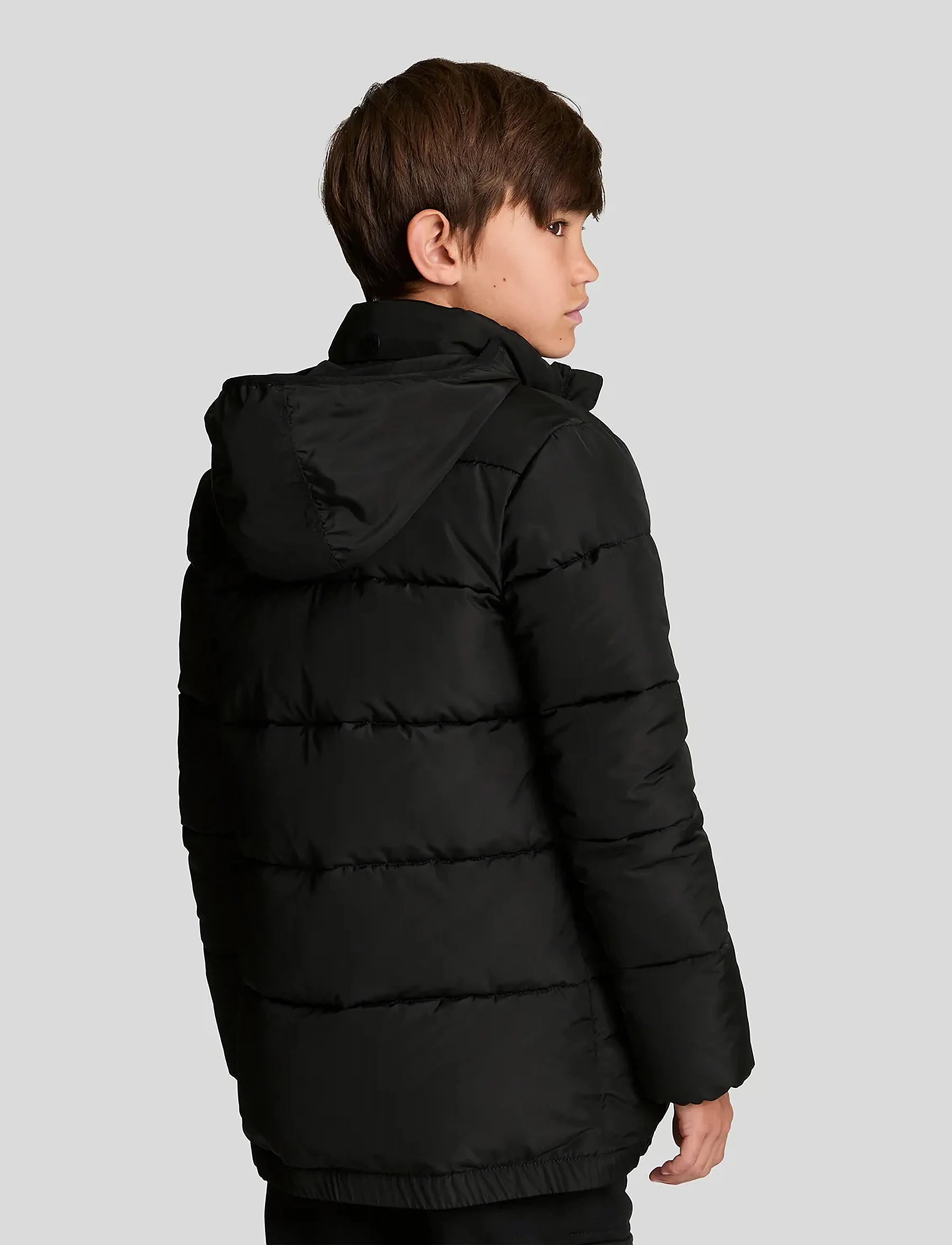 Lyle & Scott - Quilted Puffer Coat - puffer & padded - jet black - 4