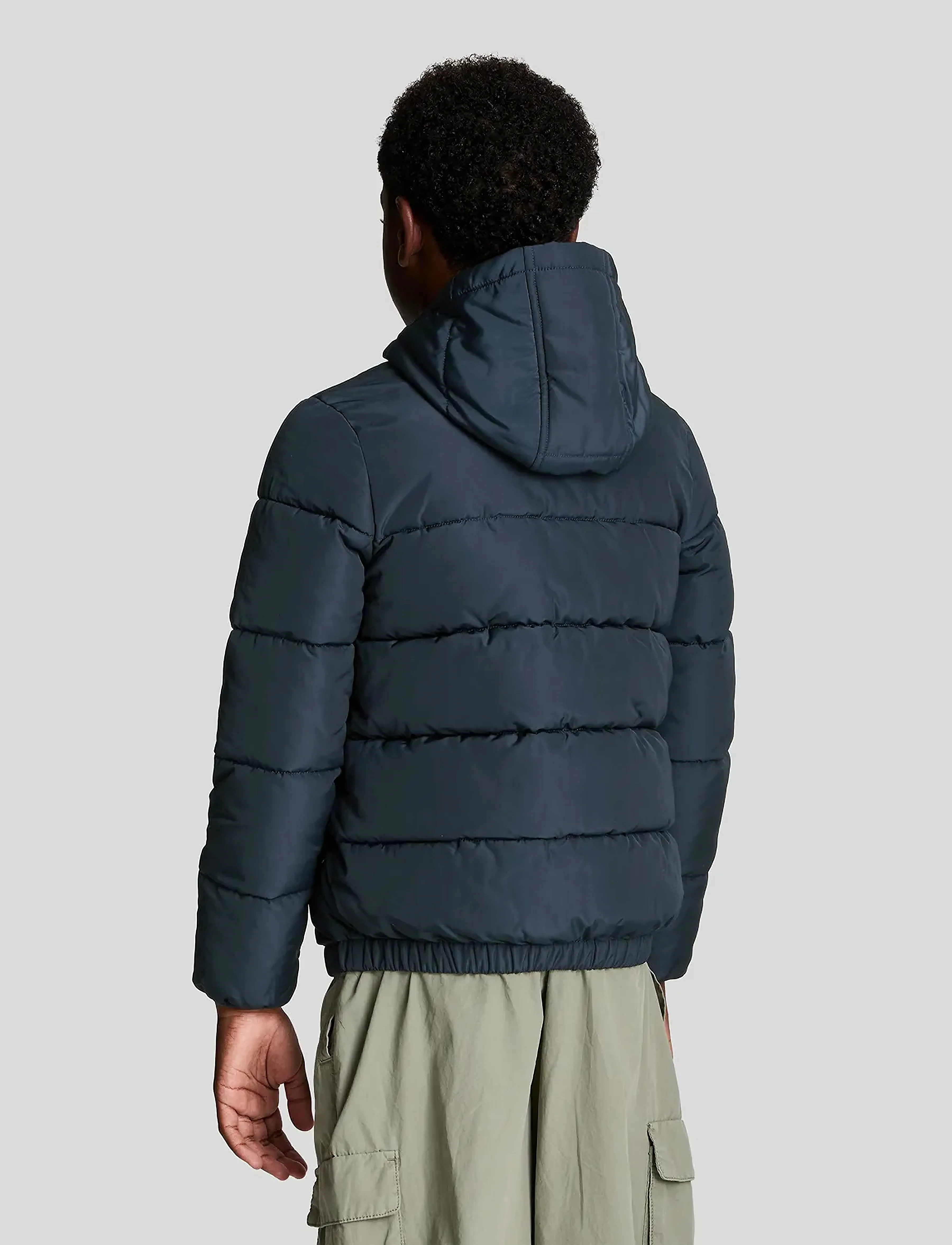 Lyle & Scott - Quilted Puffer Coat - z271 dark navy - 3