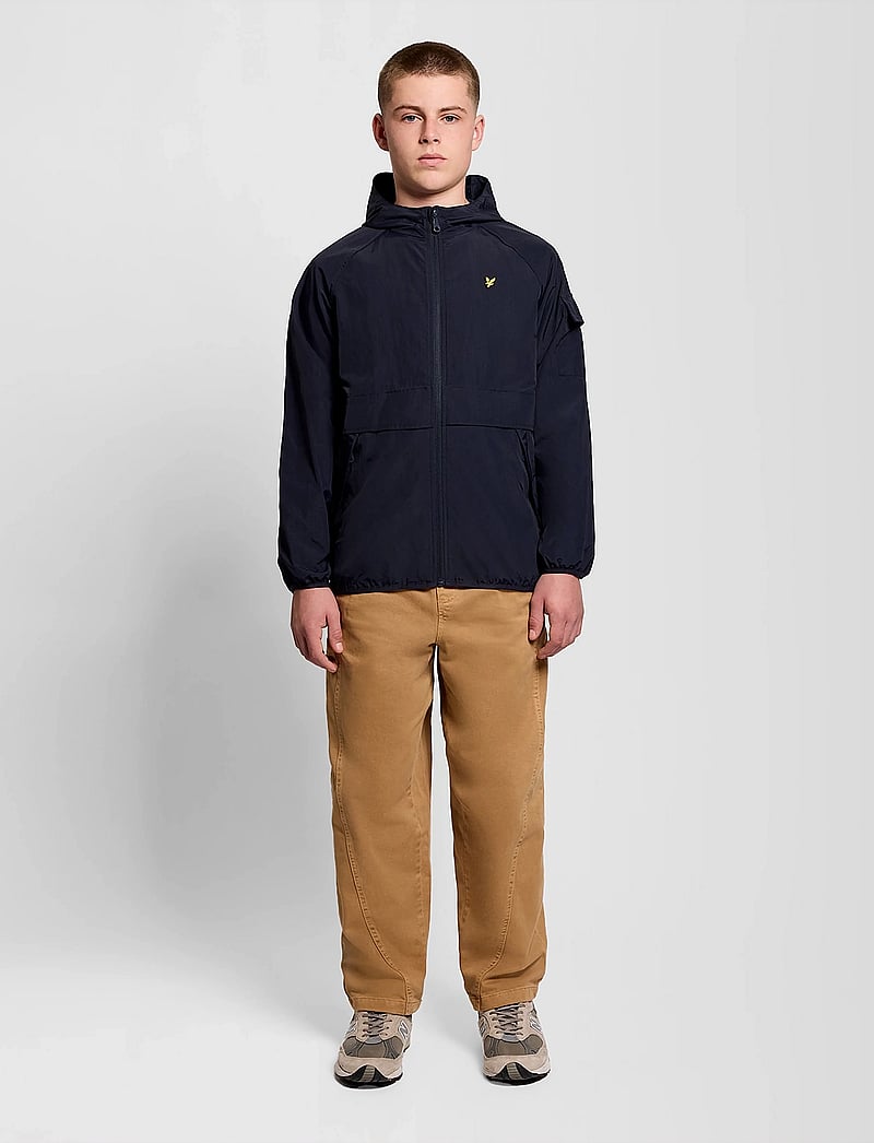Lyle & Scott - Hooded Windbreaker Jacket - windjacken - z271 dark navy - 3