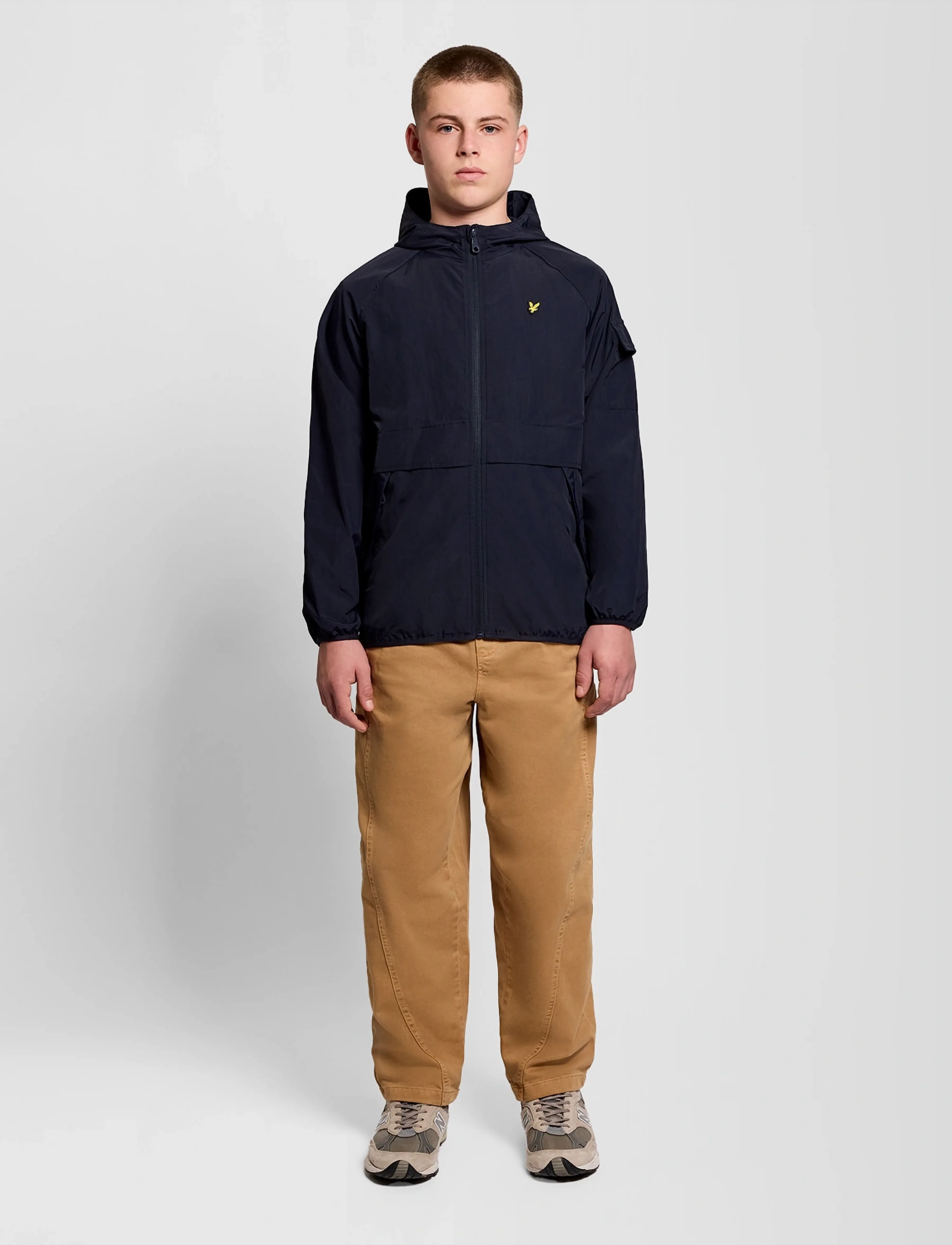 Lyle & Scott - Hooded Windbreaker Jacket - windbreaker - z271 dark navy - 3
