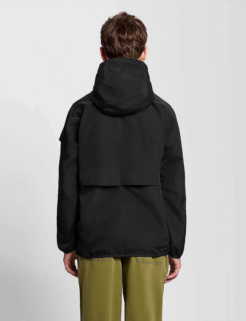 Lyle & Scott - Hooded Windbreaker Jacket - windjacken - z865 jet black - 4