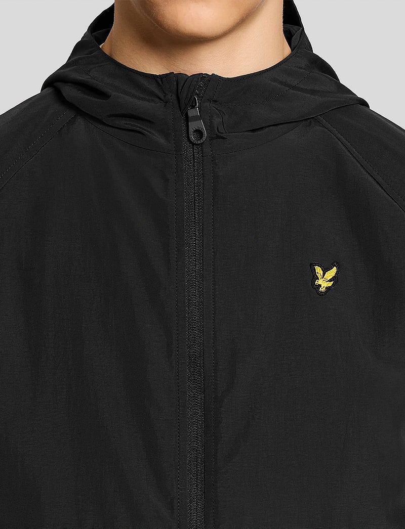 Lyle & Scott - Hooded Windbreaker Jacket - windjacken - z865 jet black - 5