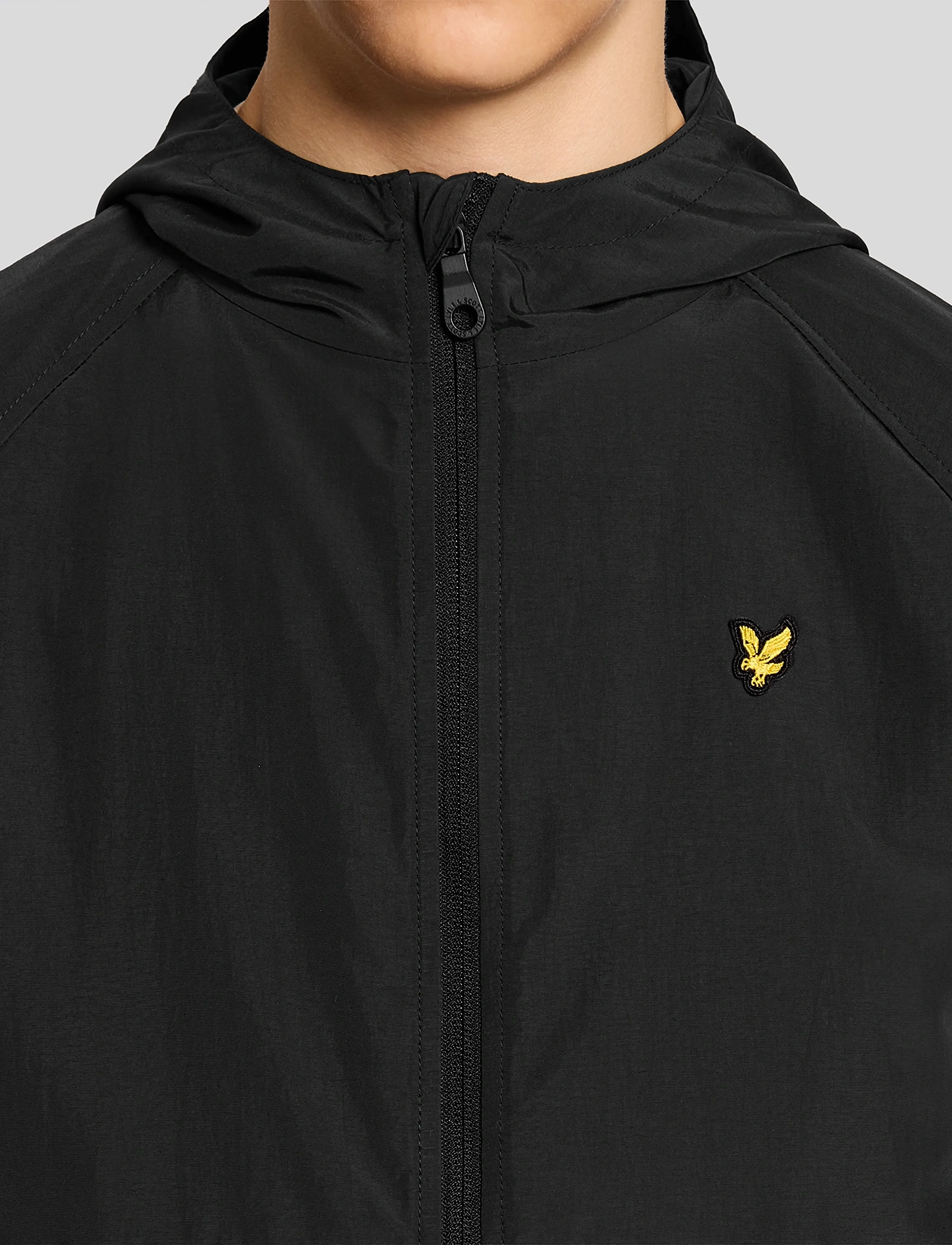 Lyle & Scott - Hooded Windbreaker Jacket - windbreaker - z865 jet black - 5