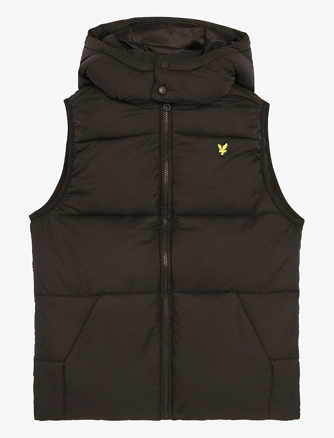 Lyle & Scott - Ripstop Quilted Gilet - osta ikäryhmittäin - z865 jet black - 0