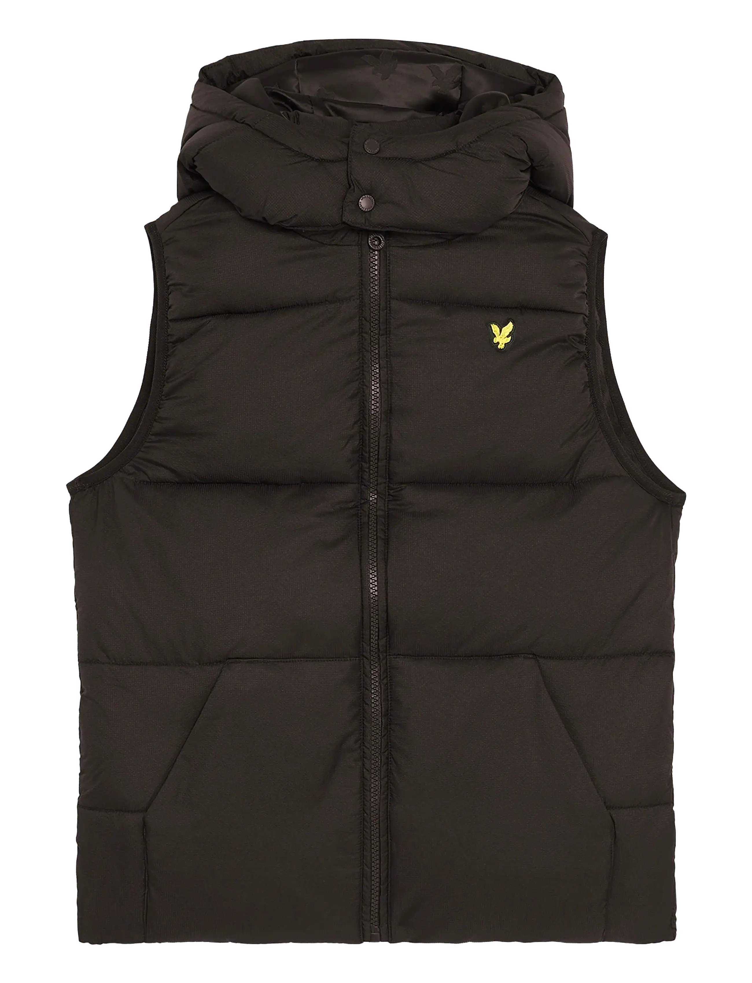 Ripstop Quilted Gilet - Z865 JET BLACK