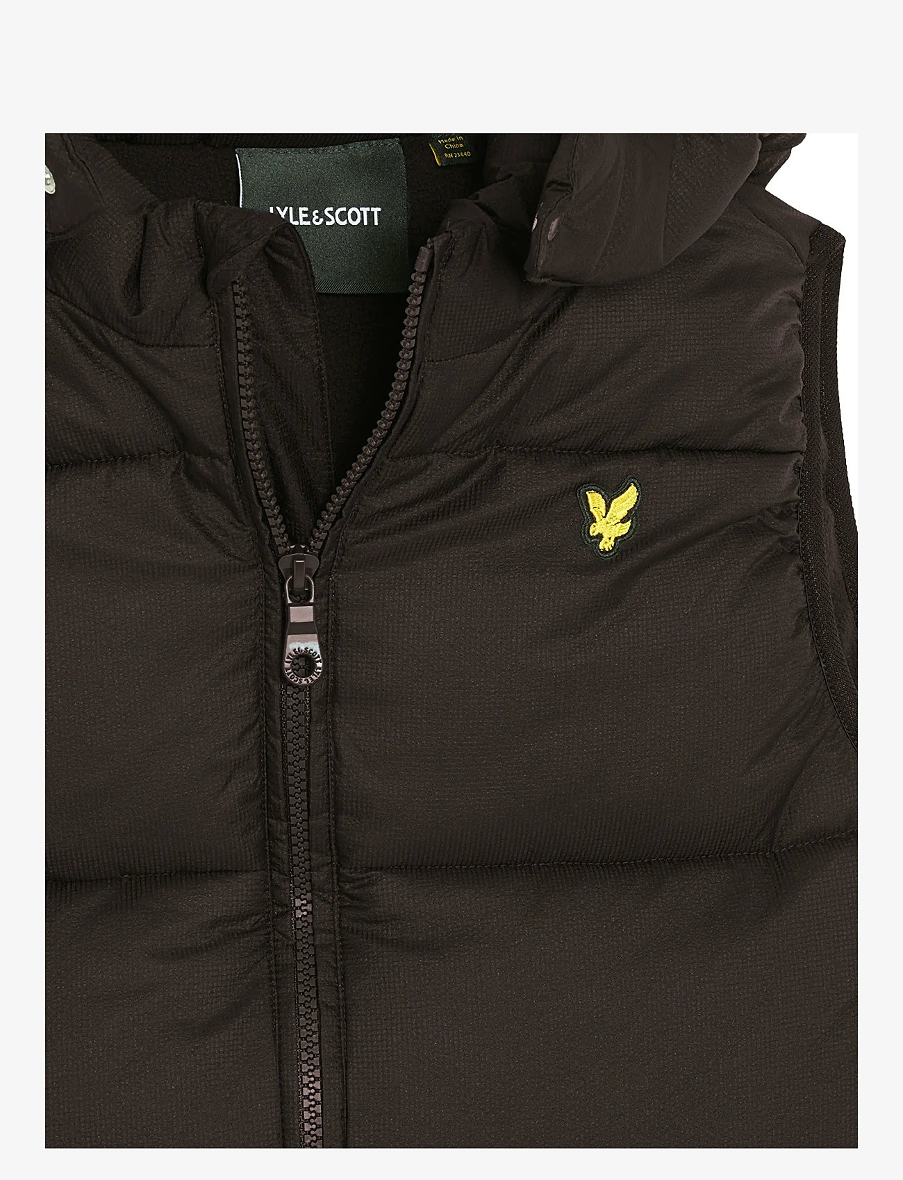 Lyle & Scott - Ripstop Quilted Gilet - osta ikäryhmittäin - z865 jet black - 2