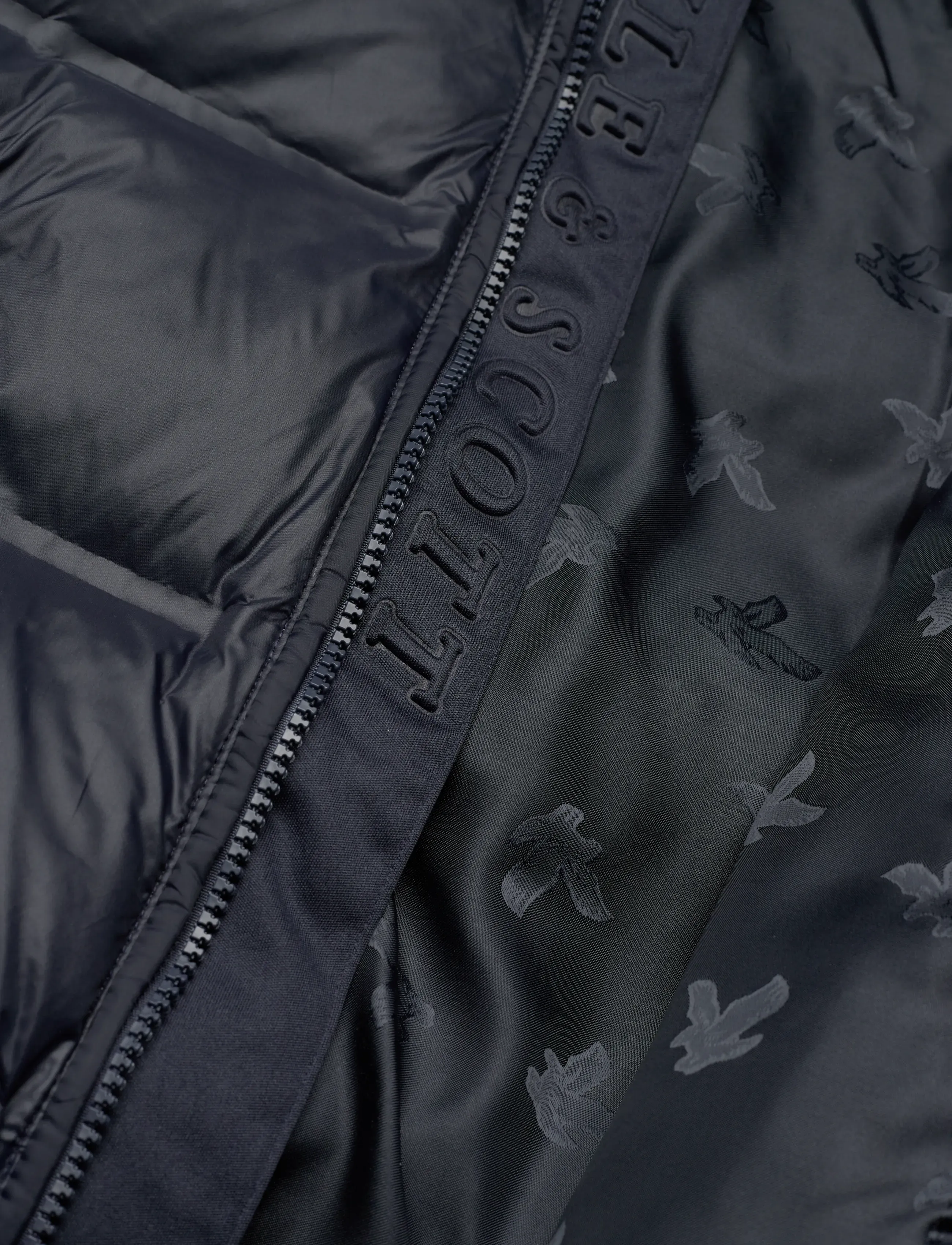 Lyle & Scott - Cropped Puffer Coat - daunen-& steppjacken - z271 dark navy - 4