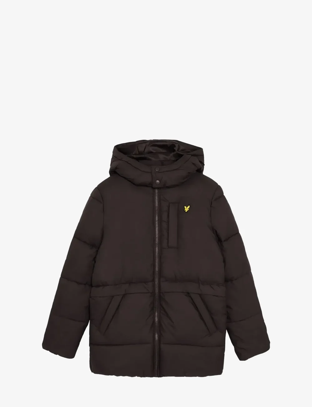 Lyle & Scott - Ripstop Quilted Puffer Coat - quilted jackets - z865 jet black - 0