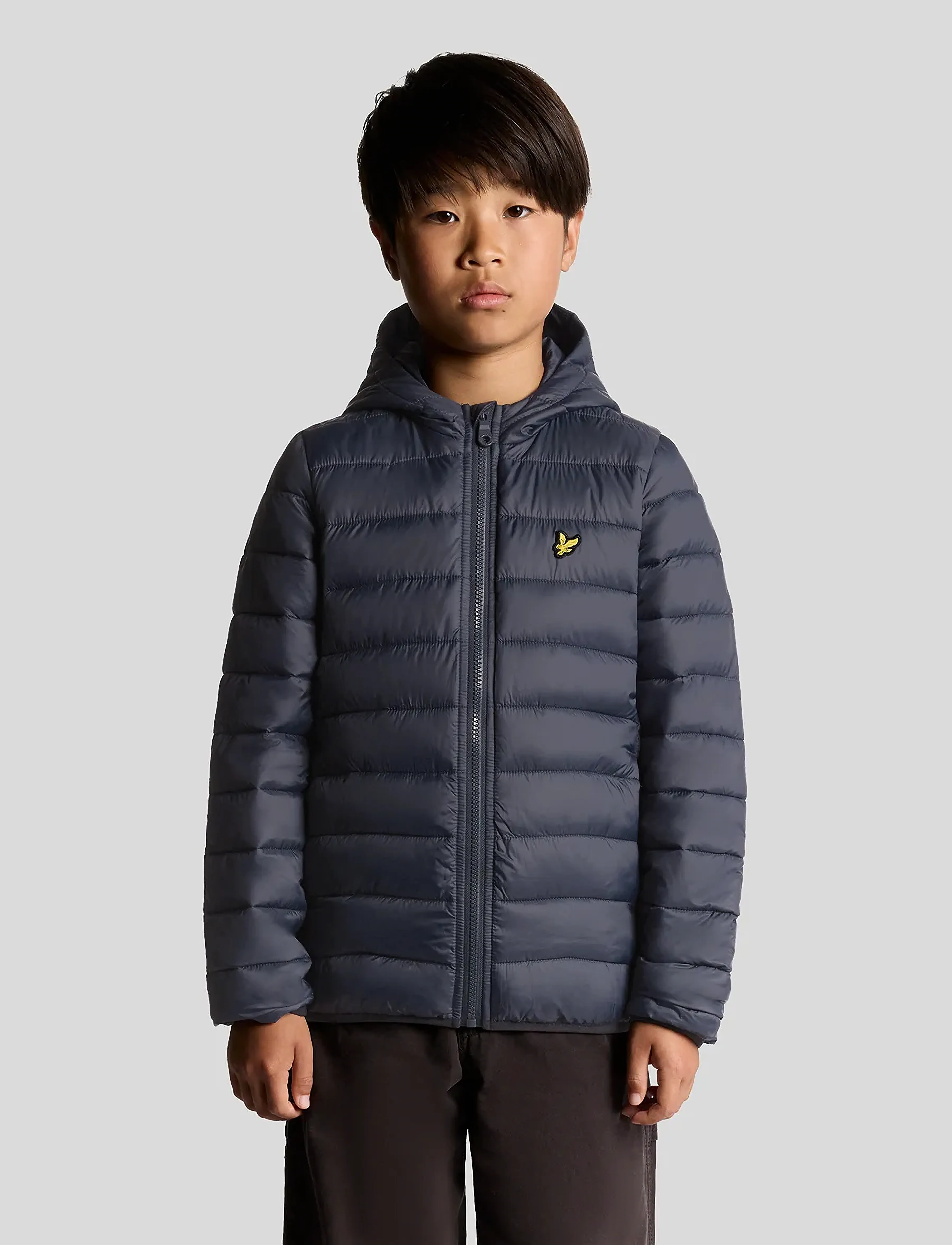 Lyle & Scott Light Weight Padded Jacket, 140-146, Jackets Coats, Marineblau - Puffer Padded, Kinder