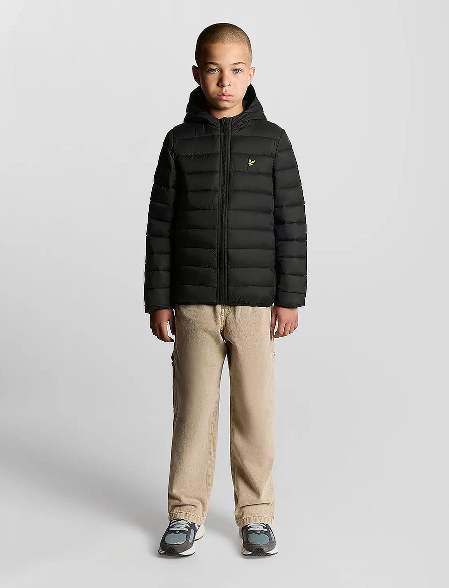 Lyle & Scott - Light Weight Padded Jacket - winterjacke - jet black - 3