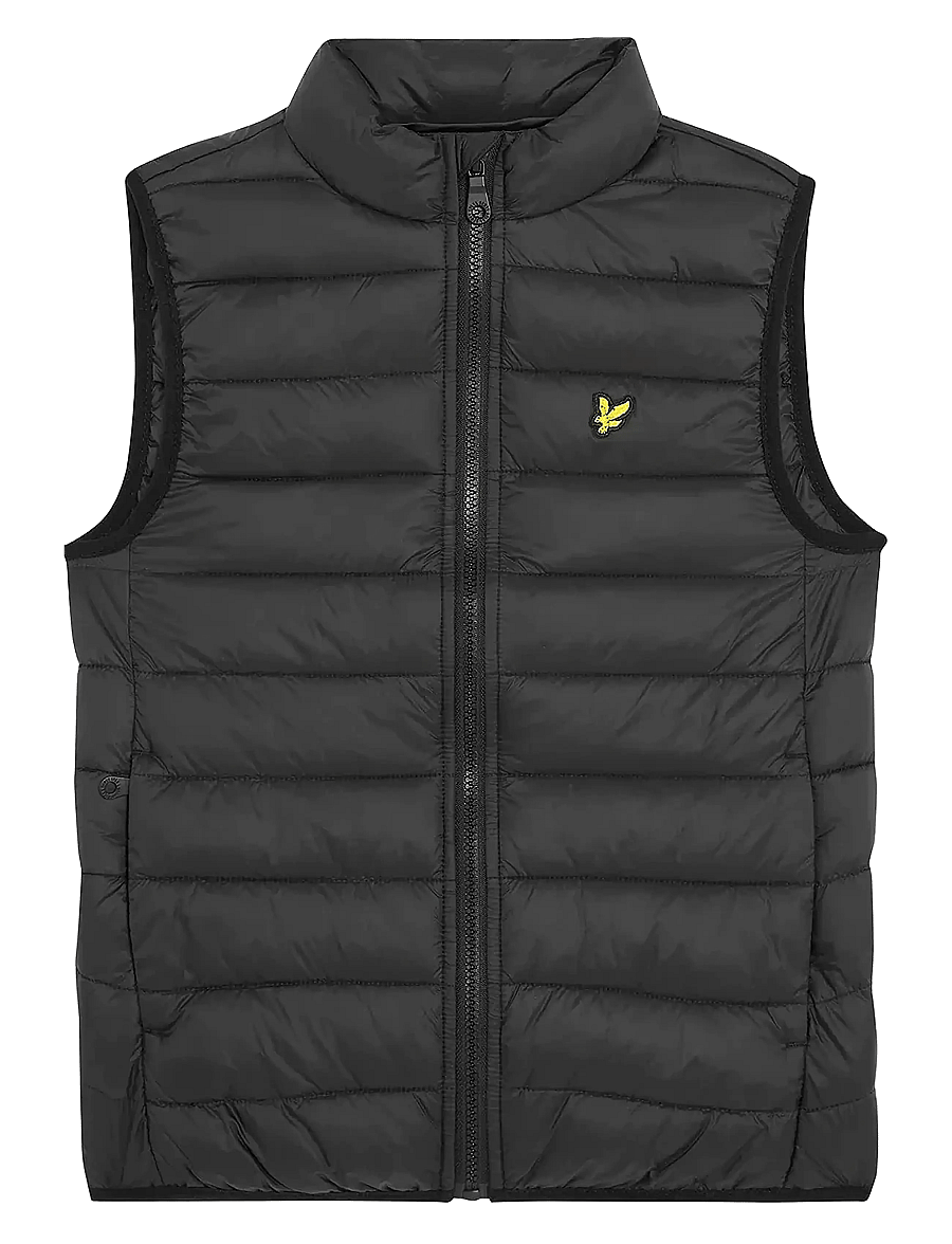Lyle & Scott - Light Weight Padded Gilet - jet black - 1