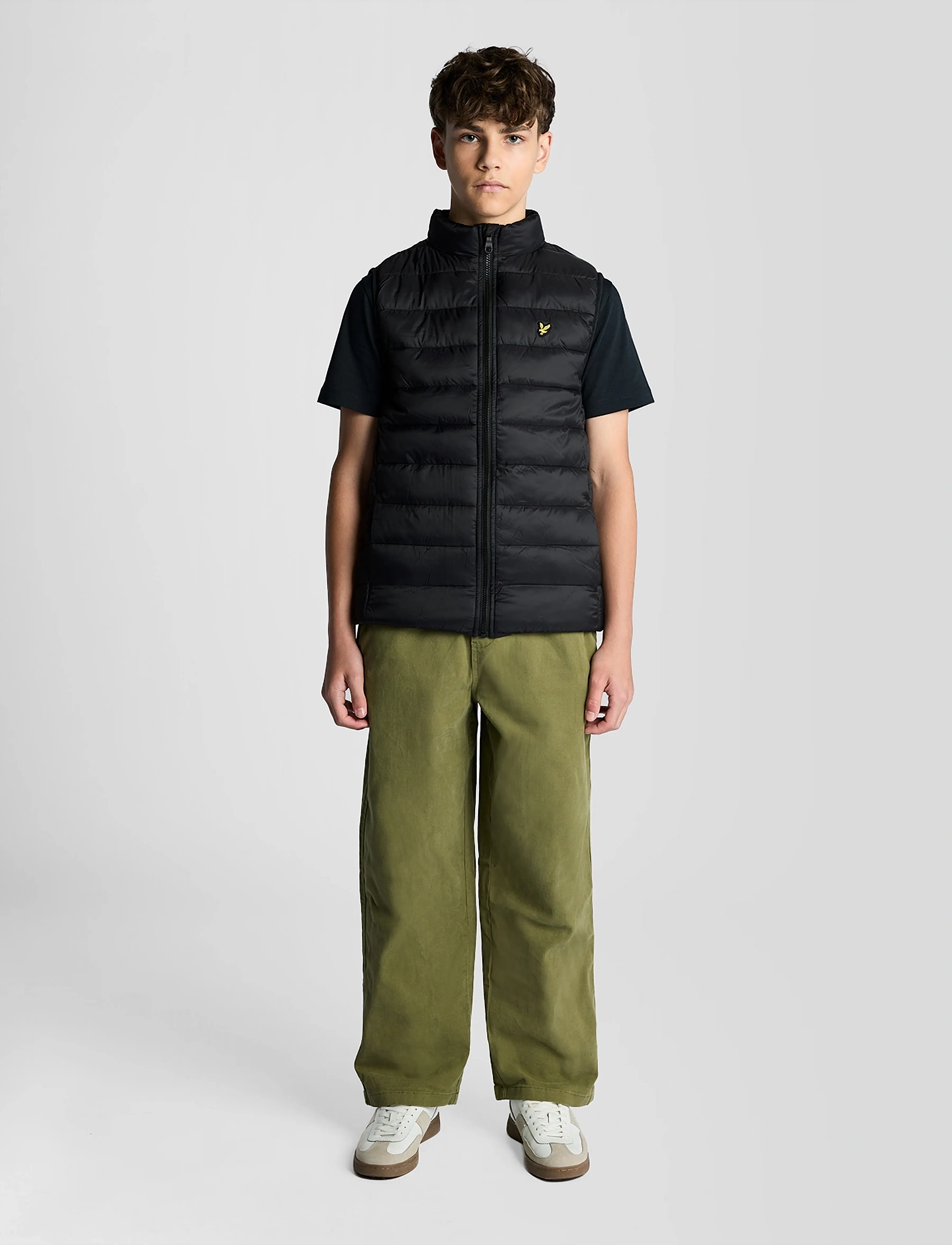 Lyle & Scott - Light Weight Padded Gilet - jet black - 2