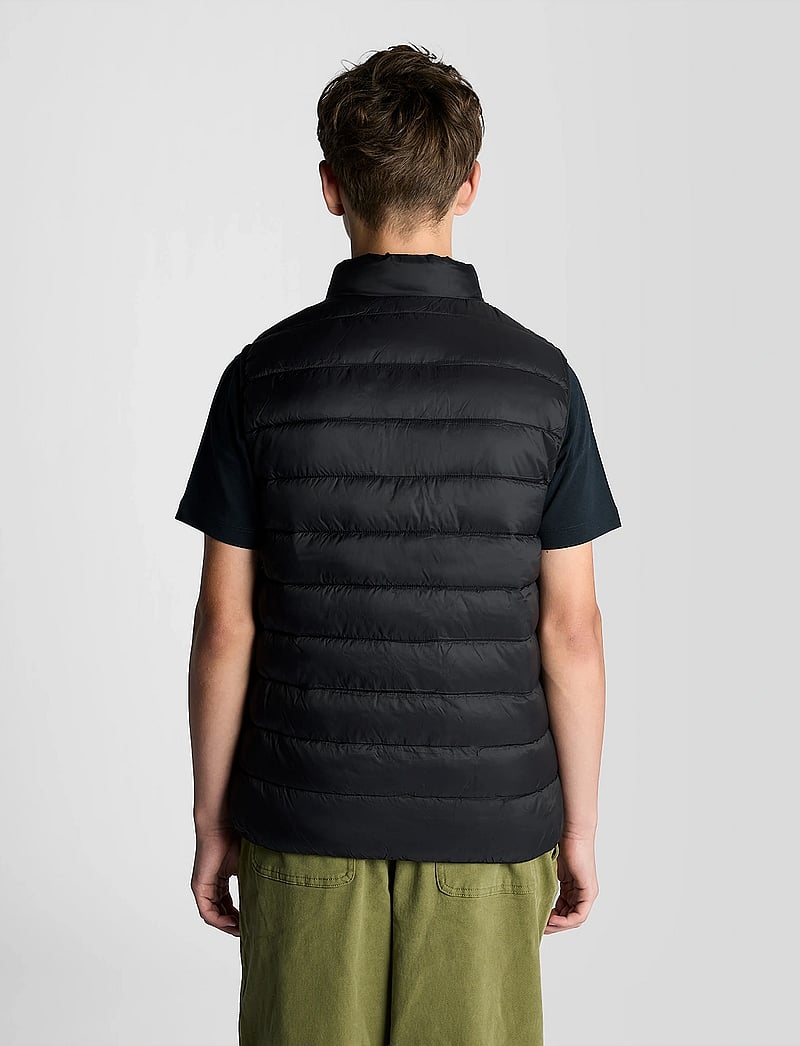 Lyle & Scott - Light Weight Padded Gilet - jet black - 3