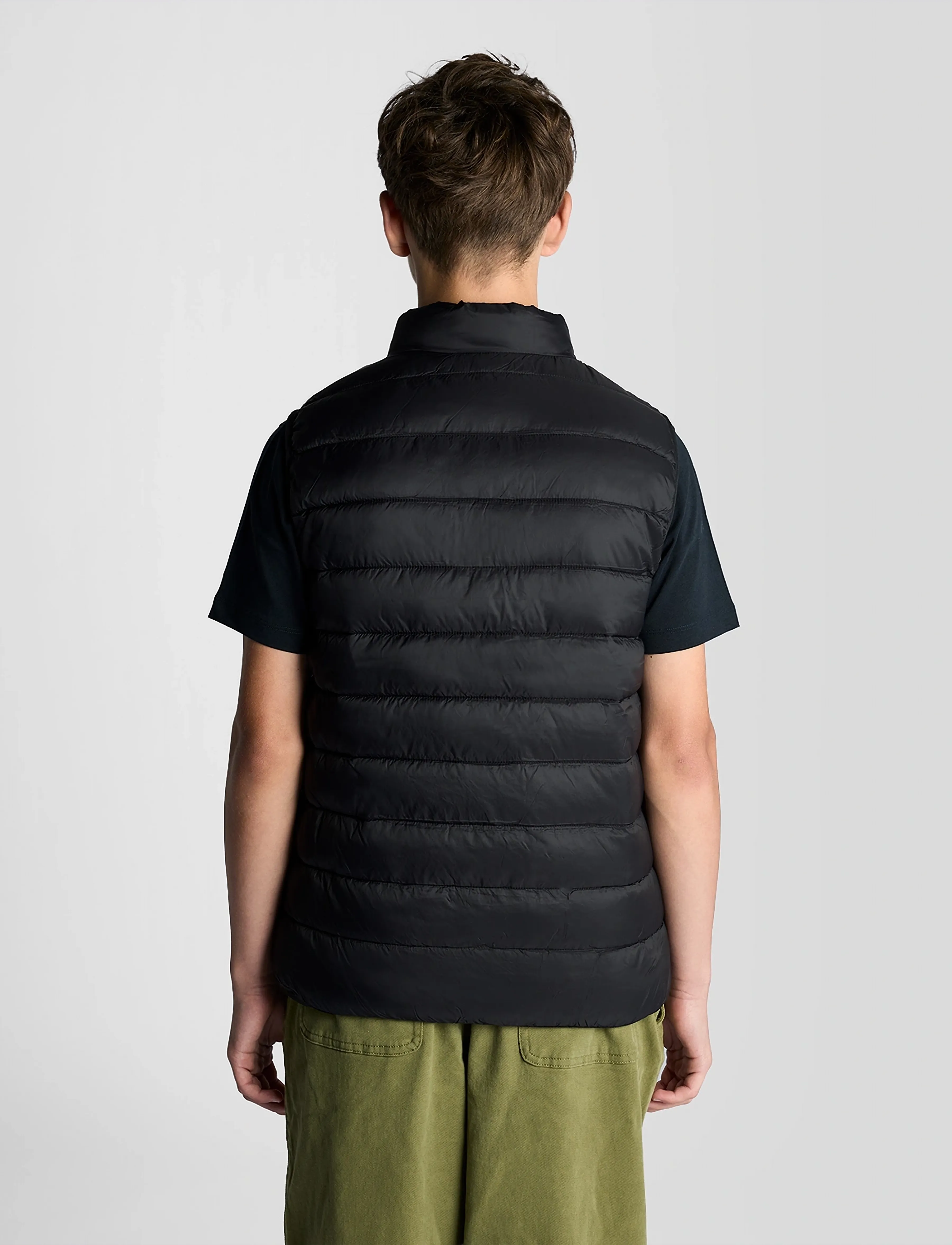 Lyle & Scott - Light Weight Padded Gilet - jet black - 3