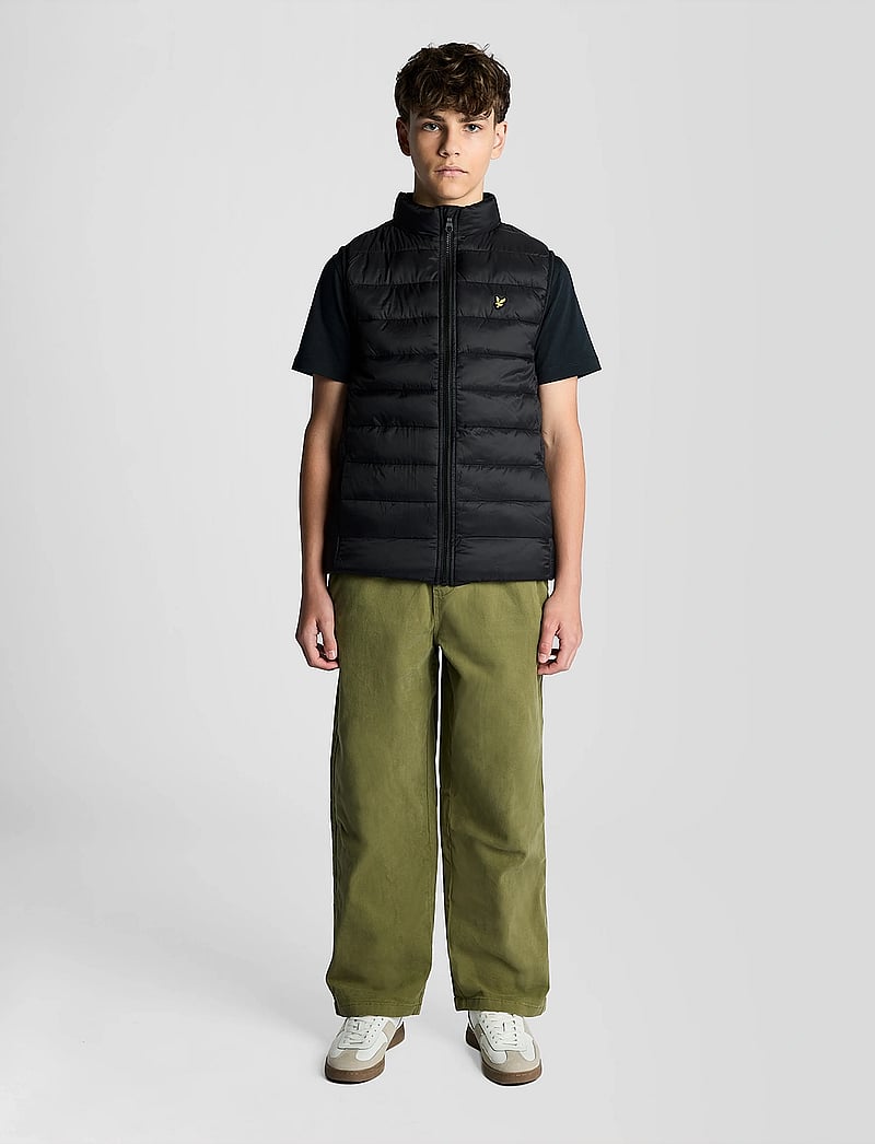 Lyle & Scott - Light Weight Padded Gilet - shop by age - z865 jet black - 2