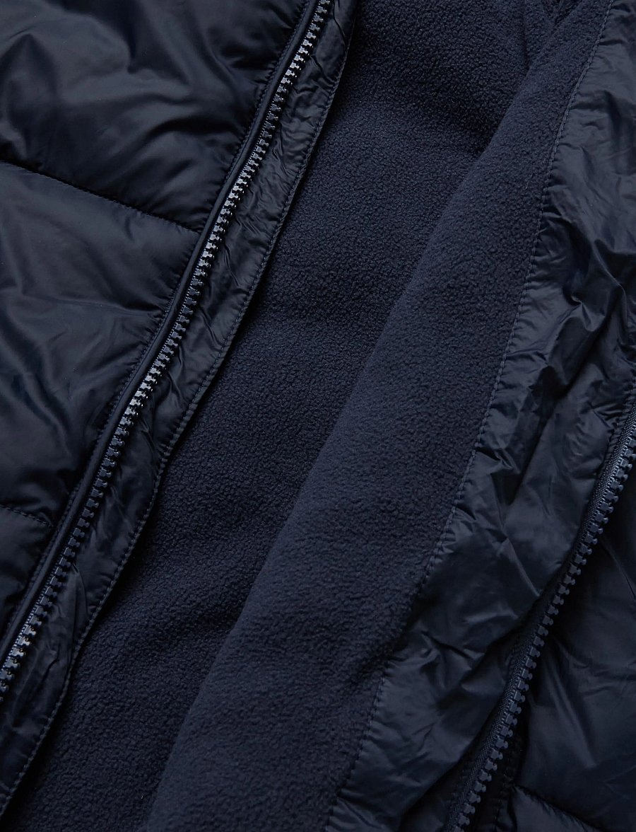 Lyle & Scott - Fleece Lined Padded Jacket - thermo-jacken - dark navy - 4