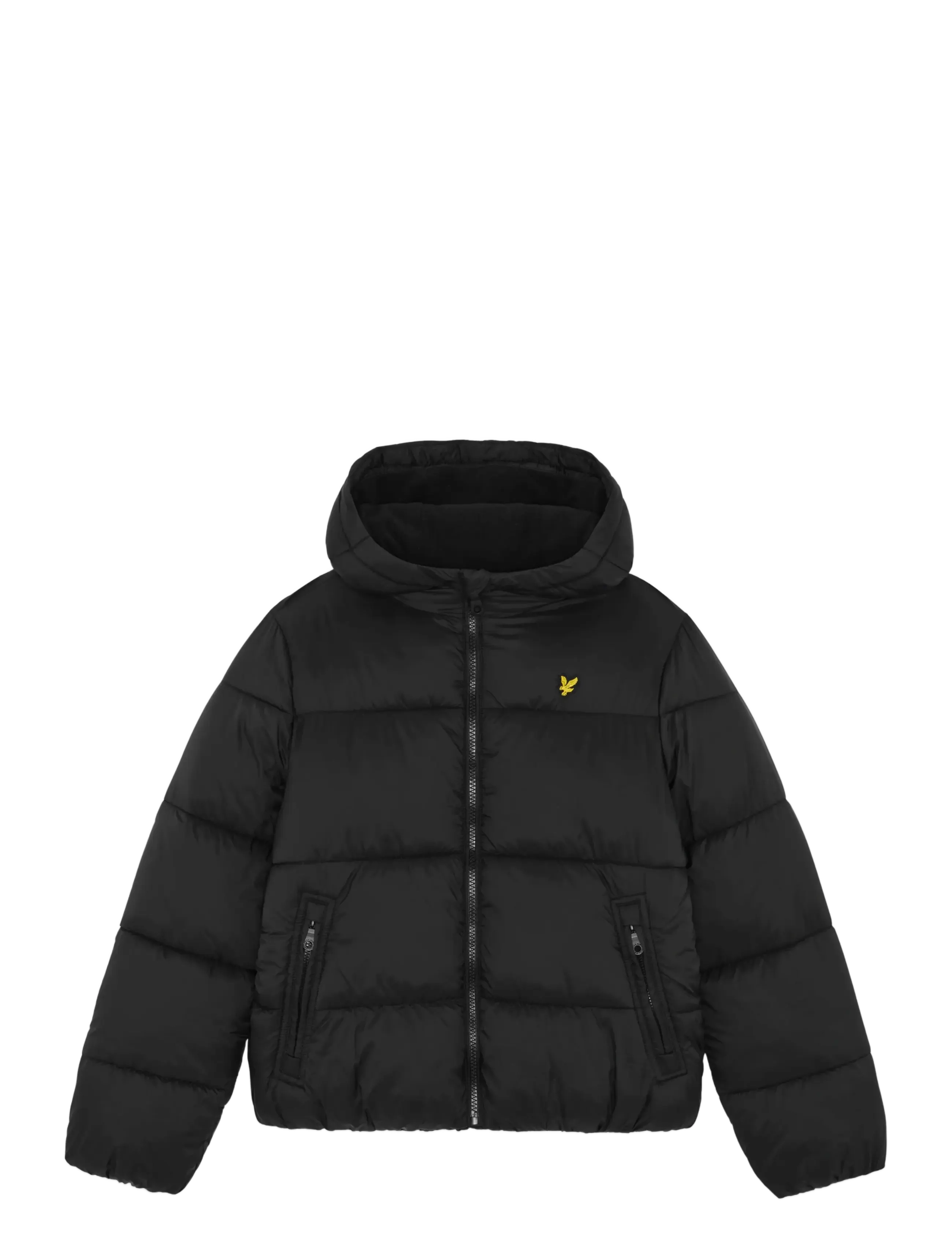 Lyle & Scott Fleece Lined Padded Jacket - Thermo jacket - JET BLACK / black