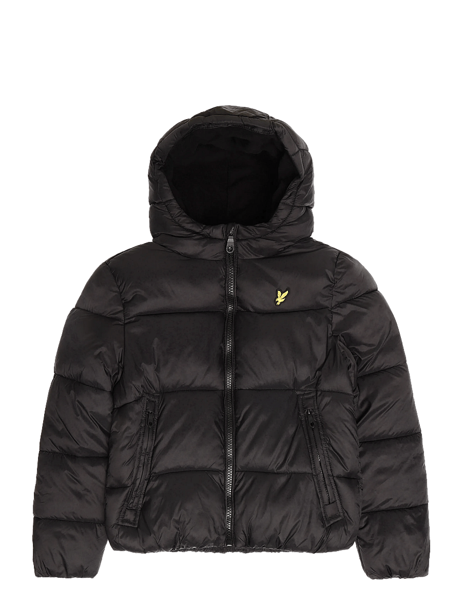 Lyle & Scott - Fleece Lined Padded Jacket - thermo-jacken - jet black - 0