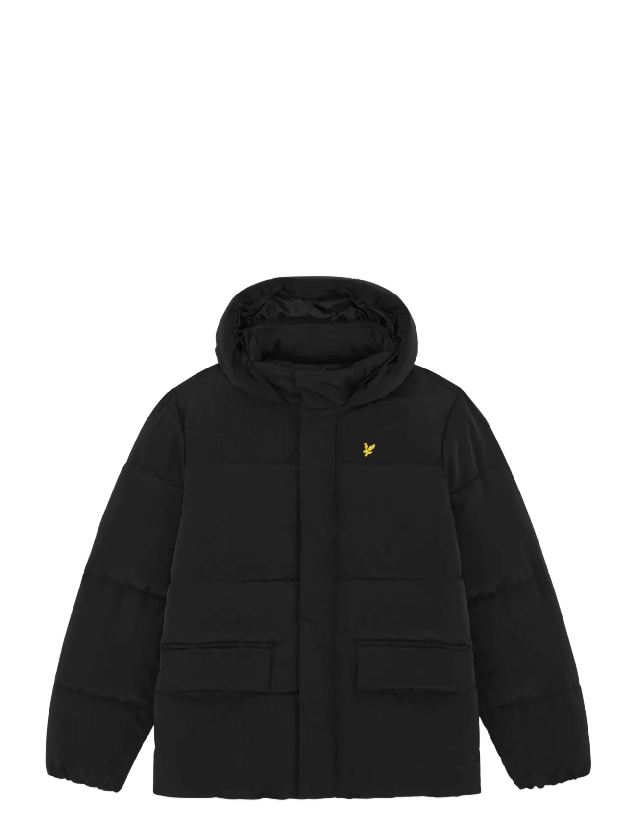 Lyle & Scott Nylon Padded Coat - Quilted jackets - JET BLACK / black