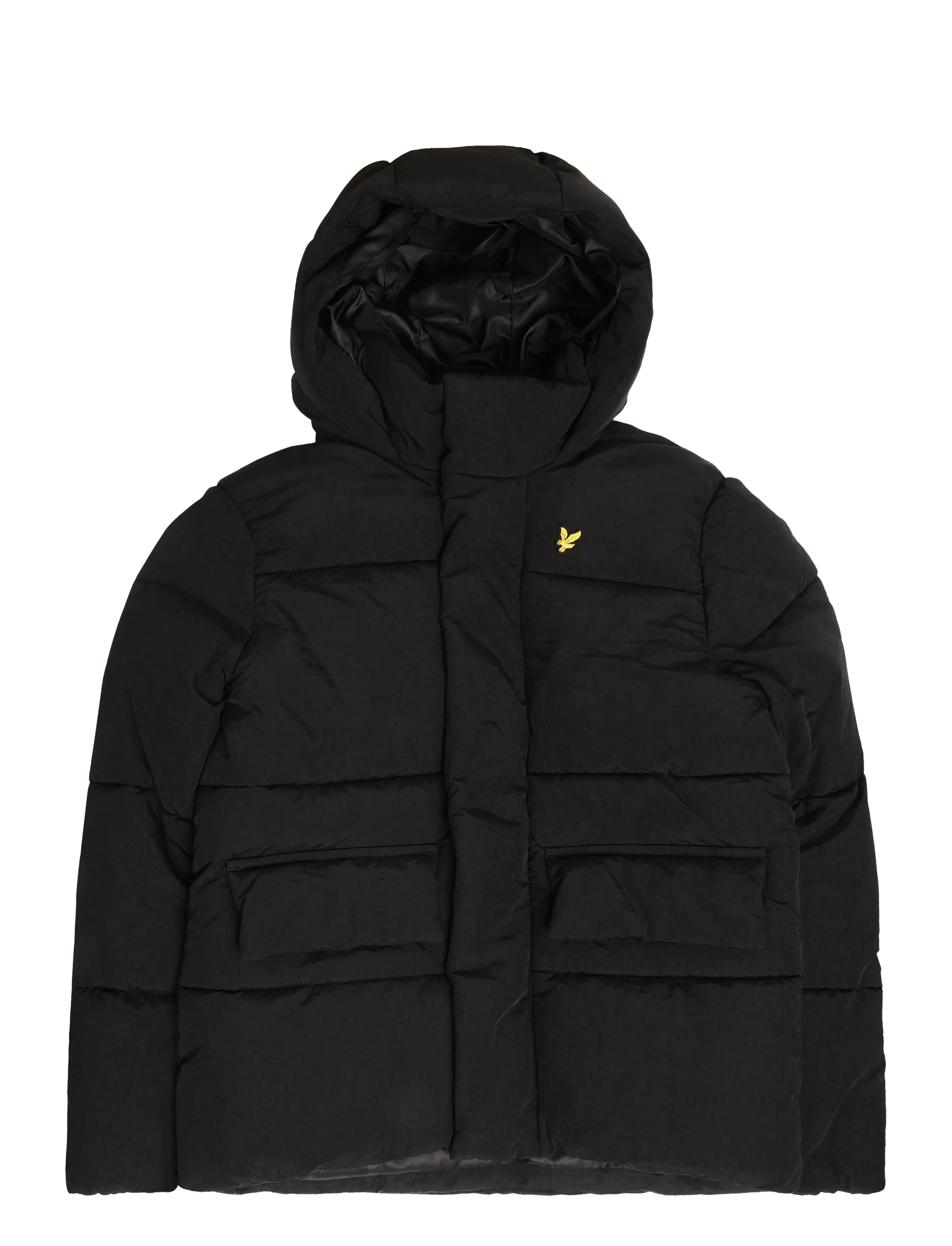 Lyle & Scott Nylon Padded Coat - Puffer & Padded - JET BLACK / black