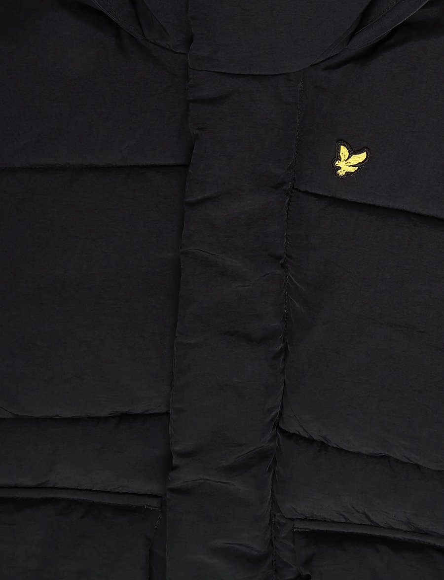 Lyle & Scott - Nylon Padded Coat - quiltede jakker - jet black - 2