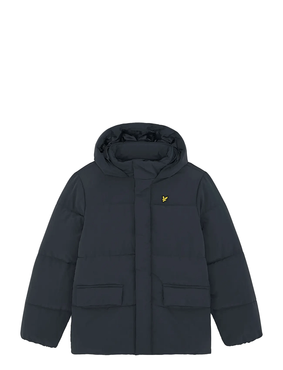 Lyle & Scott - Nylon Padded Coat - observer grey - 0